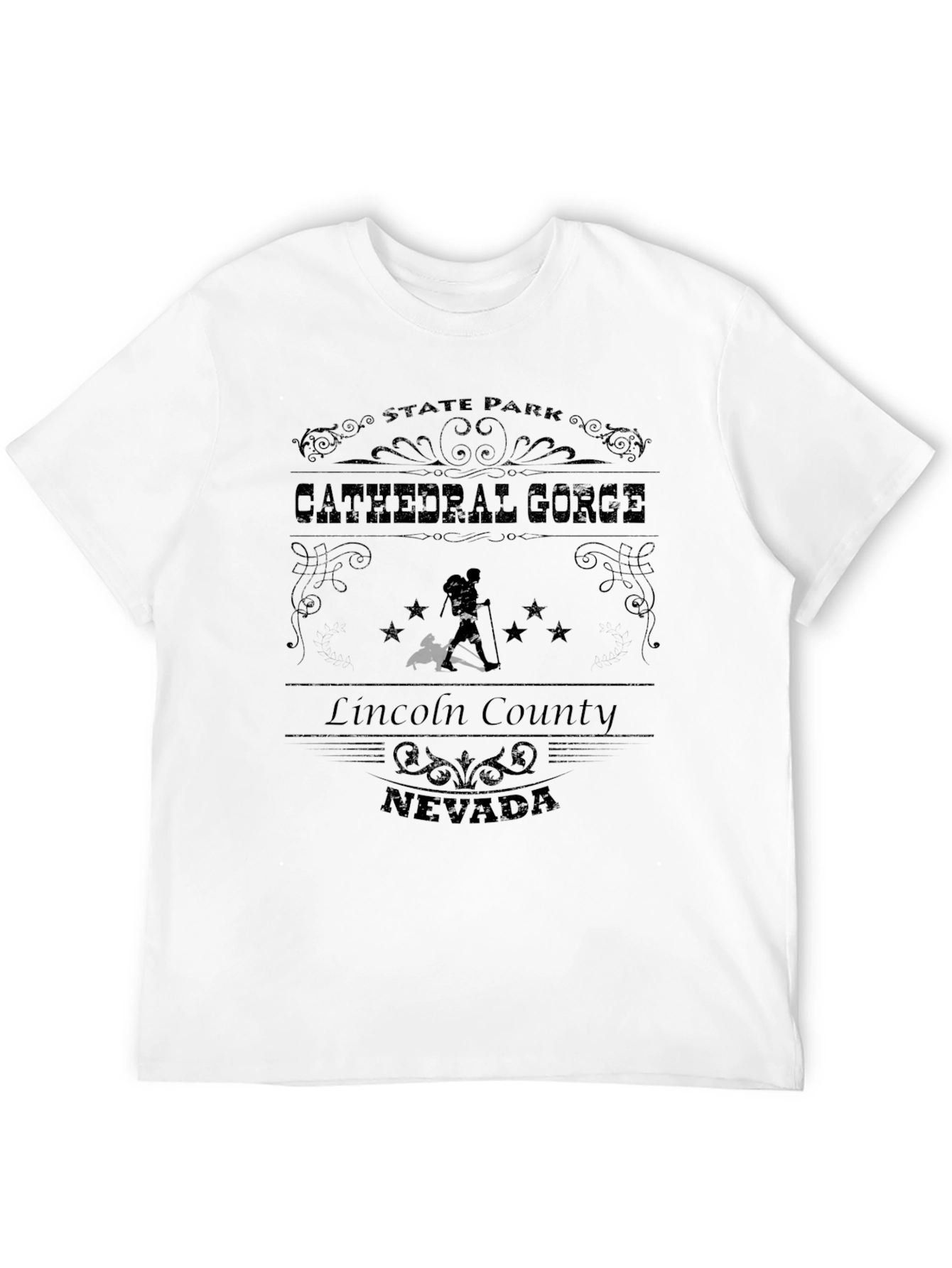 Camiseta Negra Cathedral Gorge State Park