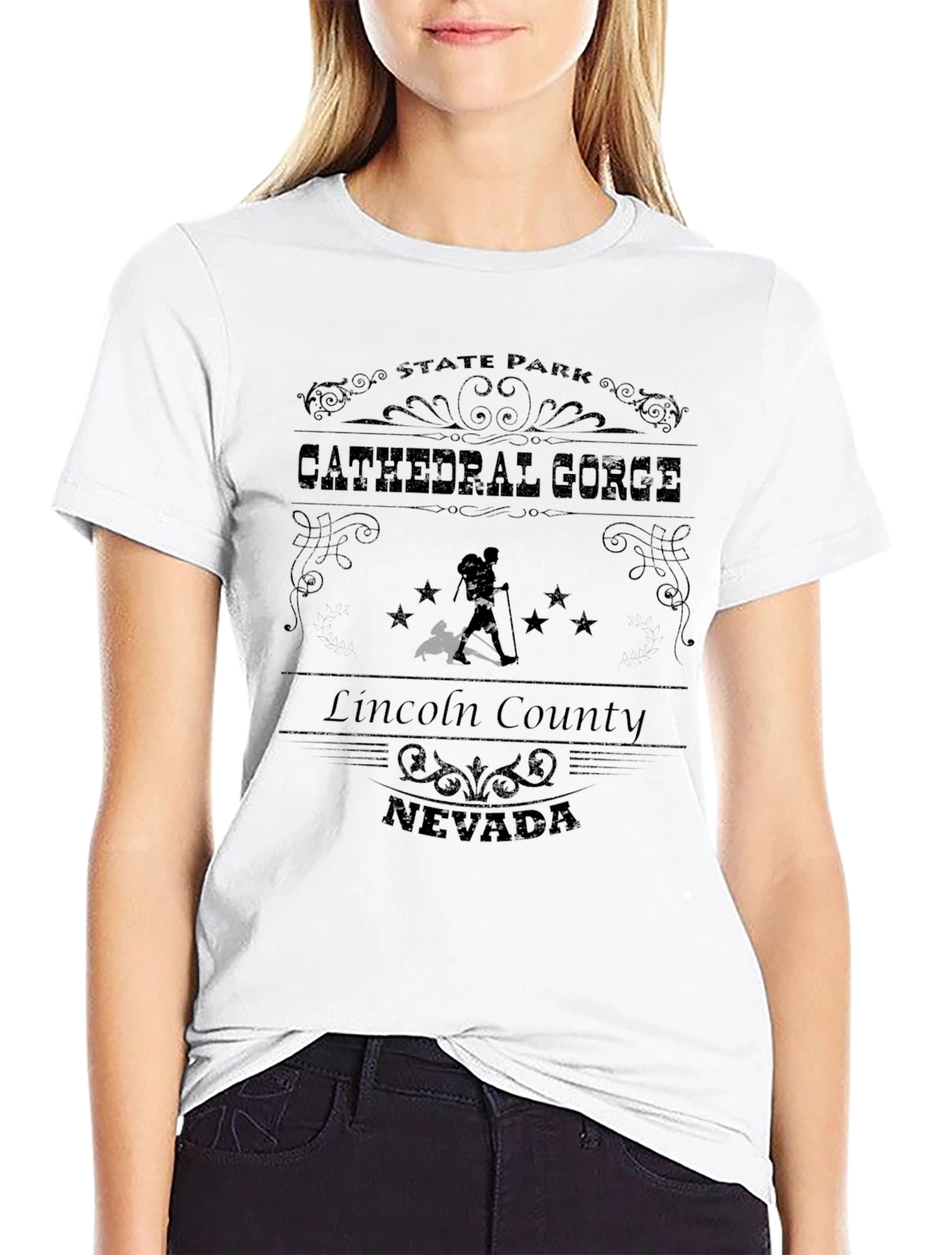 Camiseta Negra Cathedral Gorge State Park