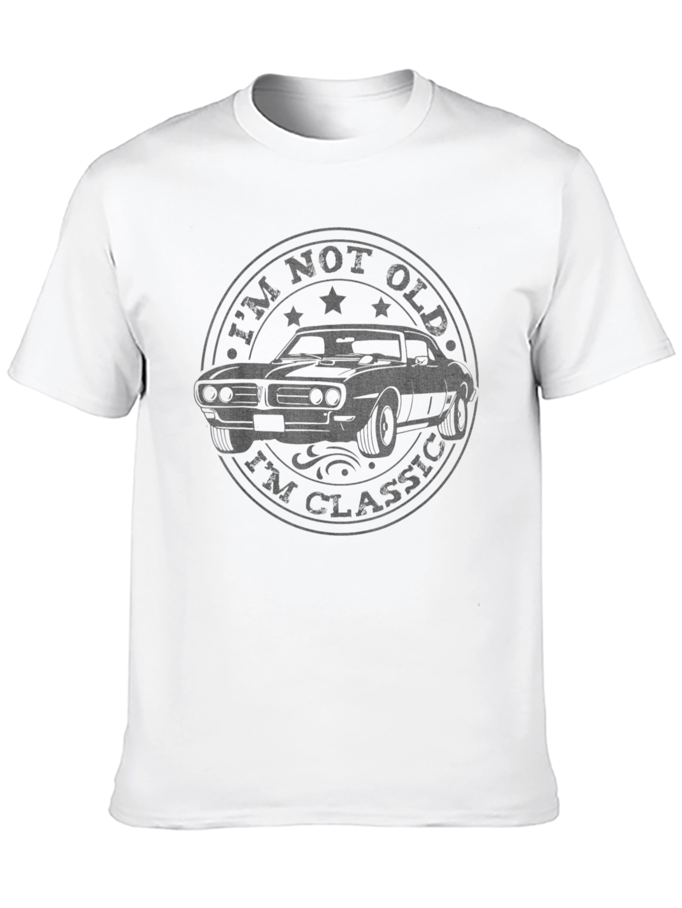 Camiseta Hombre Clásica - No Soy Viejo Soy Clásico