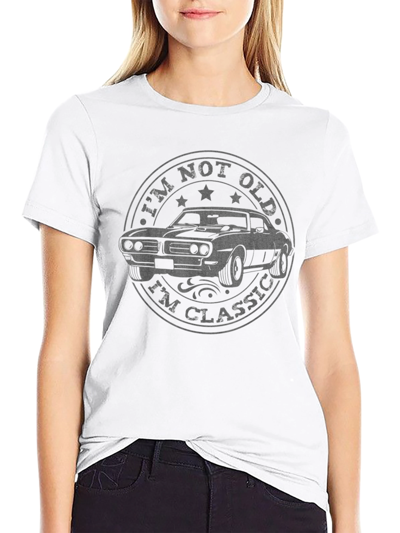 Camiseta Hombre Clásica - No Soy Viejo Soy Clásico