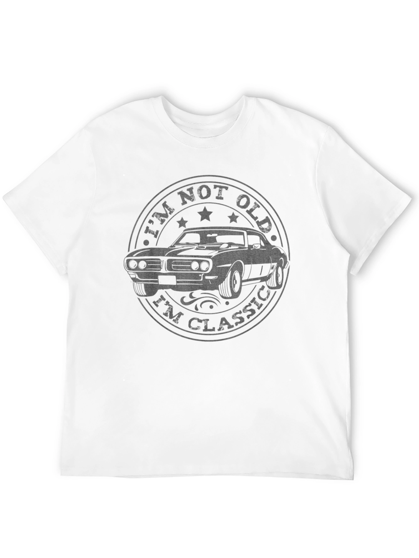 Camiseta Hombre Clásica - No Soy Viejo Soy Clásico