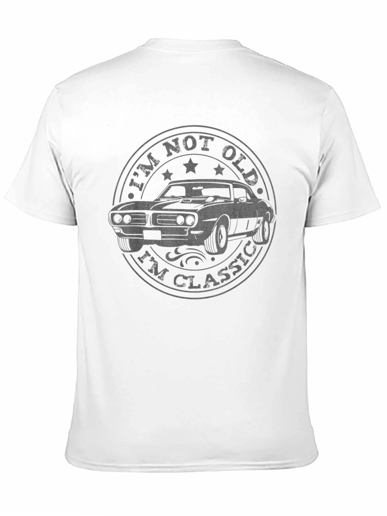 Camiseta Hombre Clásica - No Soy Viejo Soy Clásico