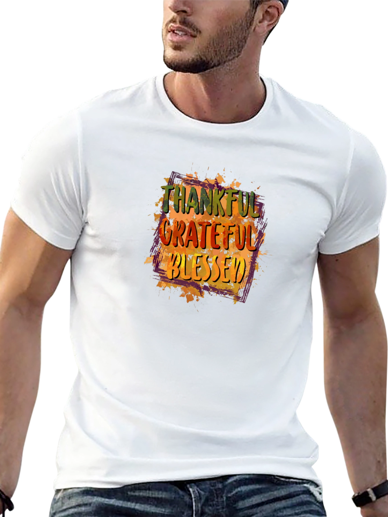 Camiseta Negra Agradecido