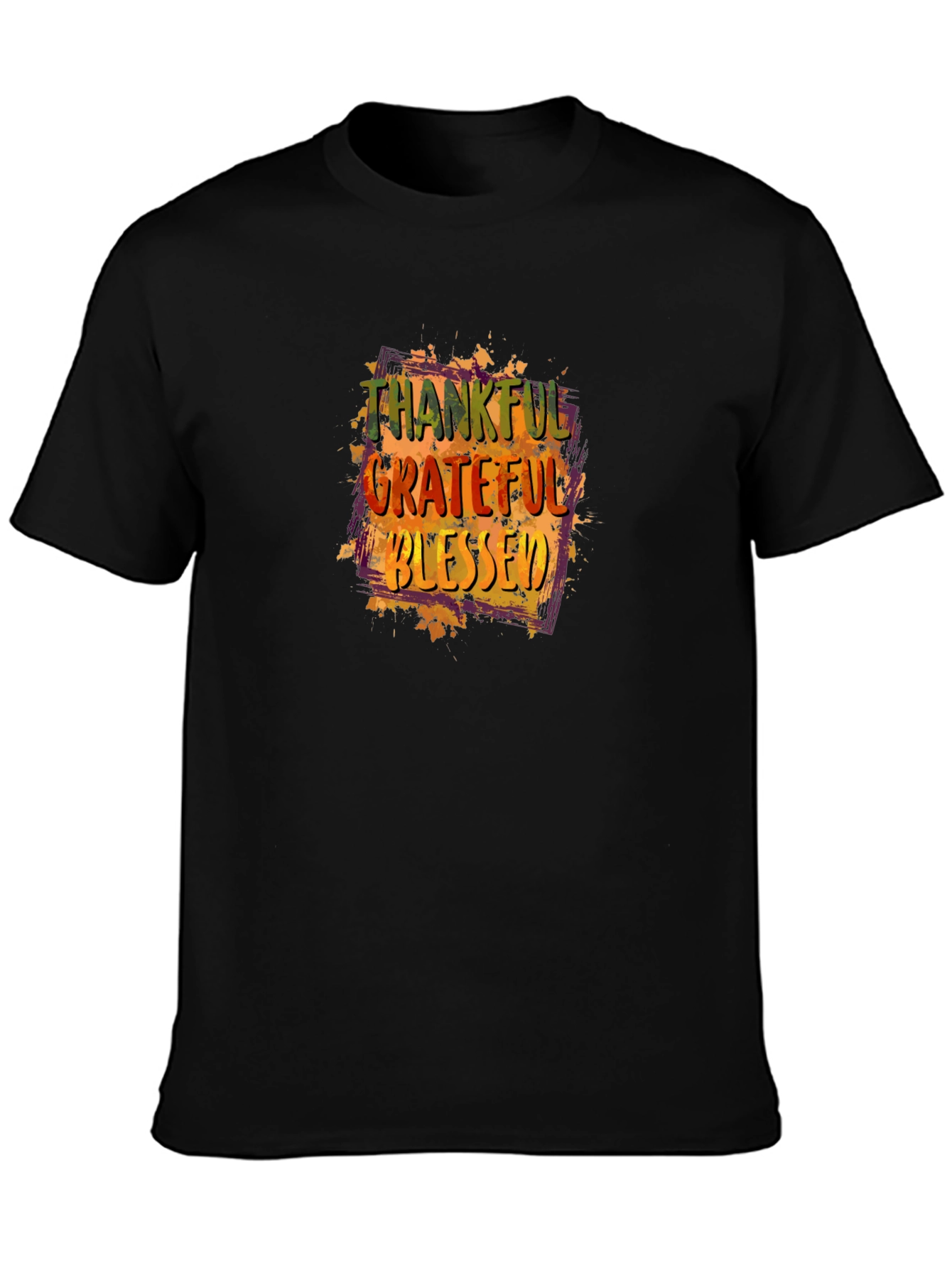 Camiseta Negra Agradecido