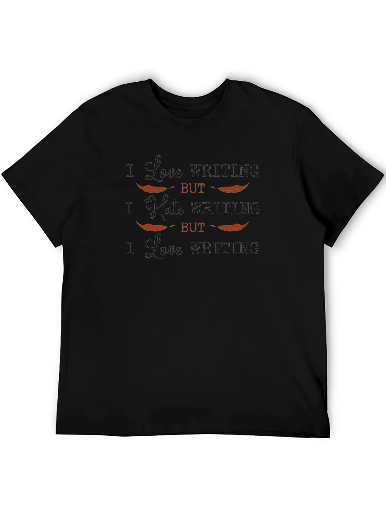 Camiseta Negra con Diseño de Labios y Texto Divertido