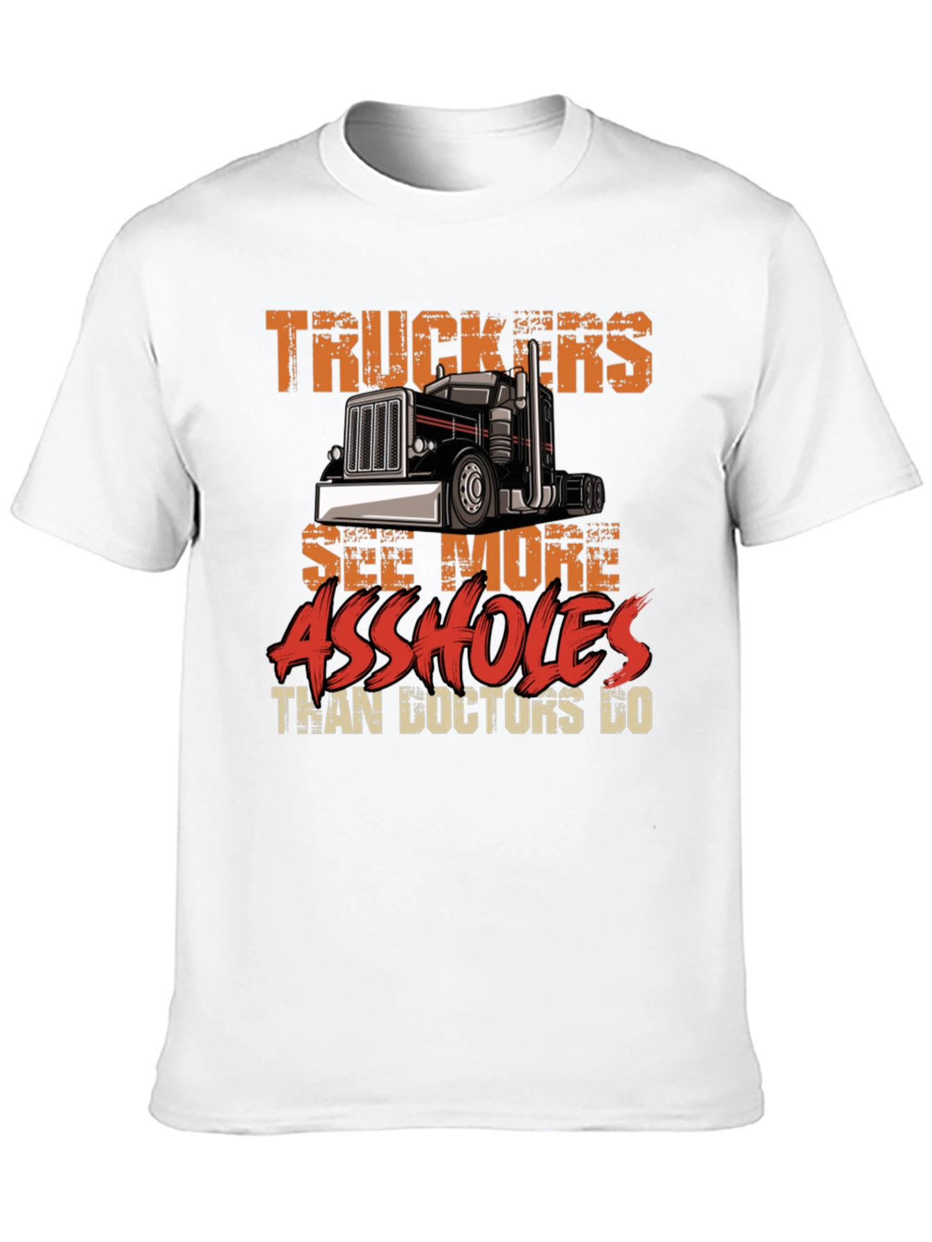 Camiseta Negra Truckers
