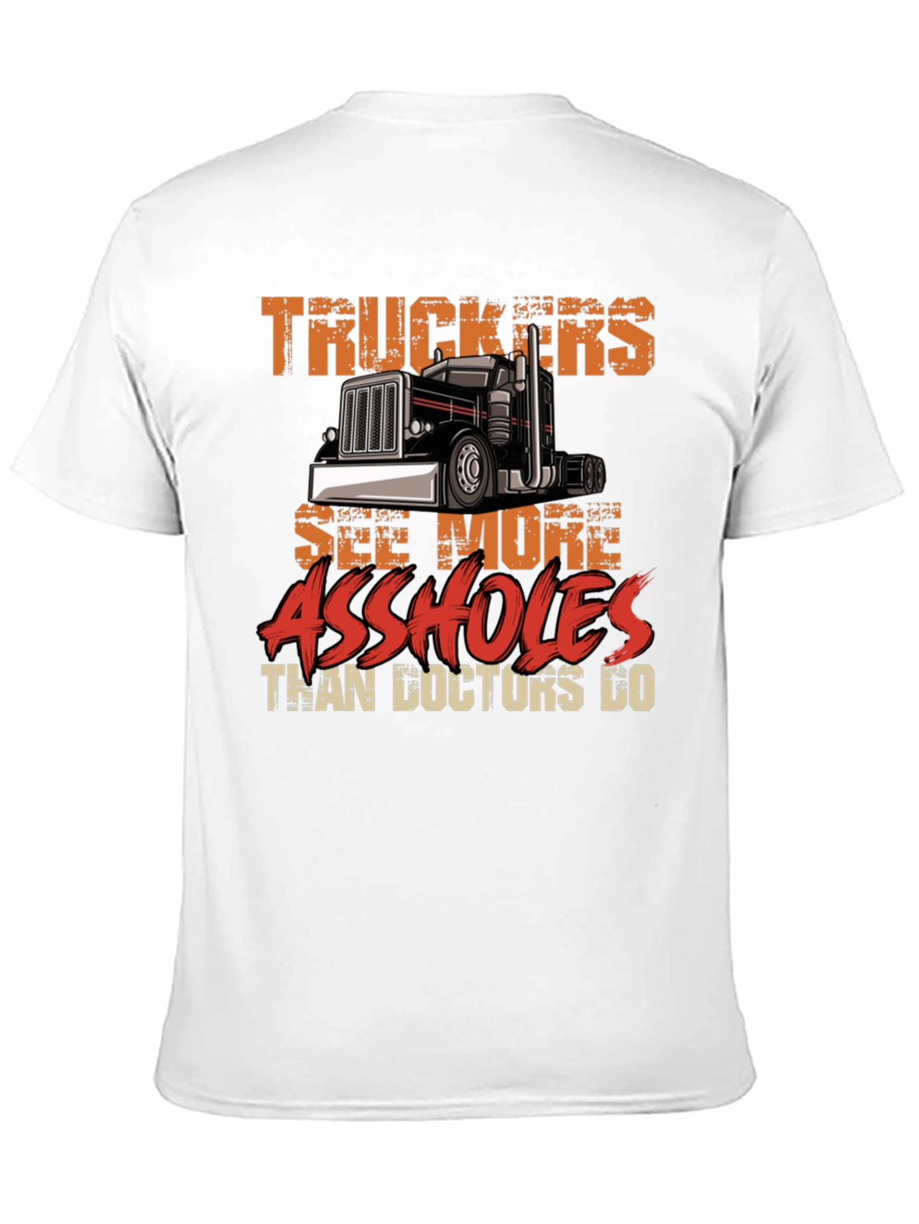 Camiseta Negra Truckers