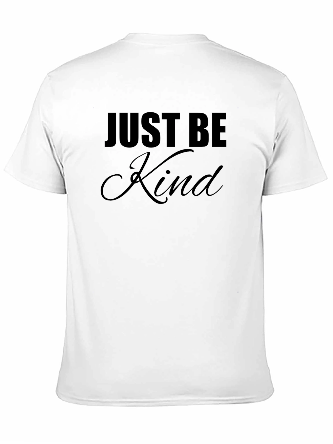 Camiseta Negra Just Be Kind