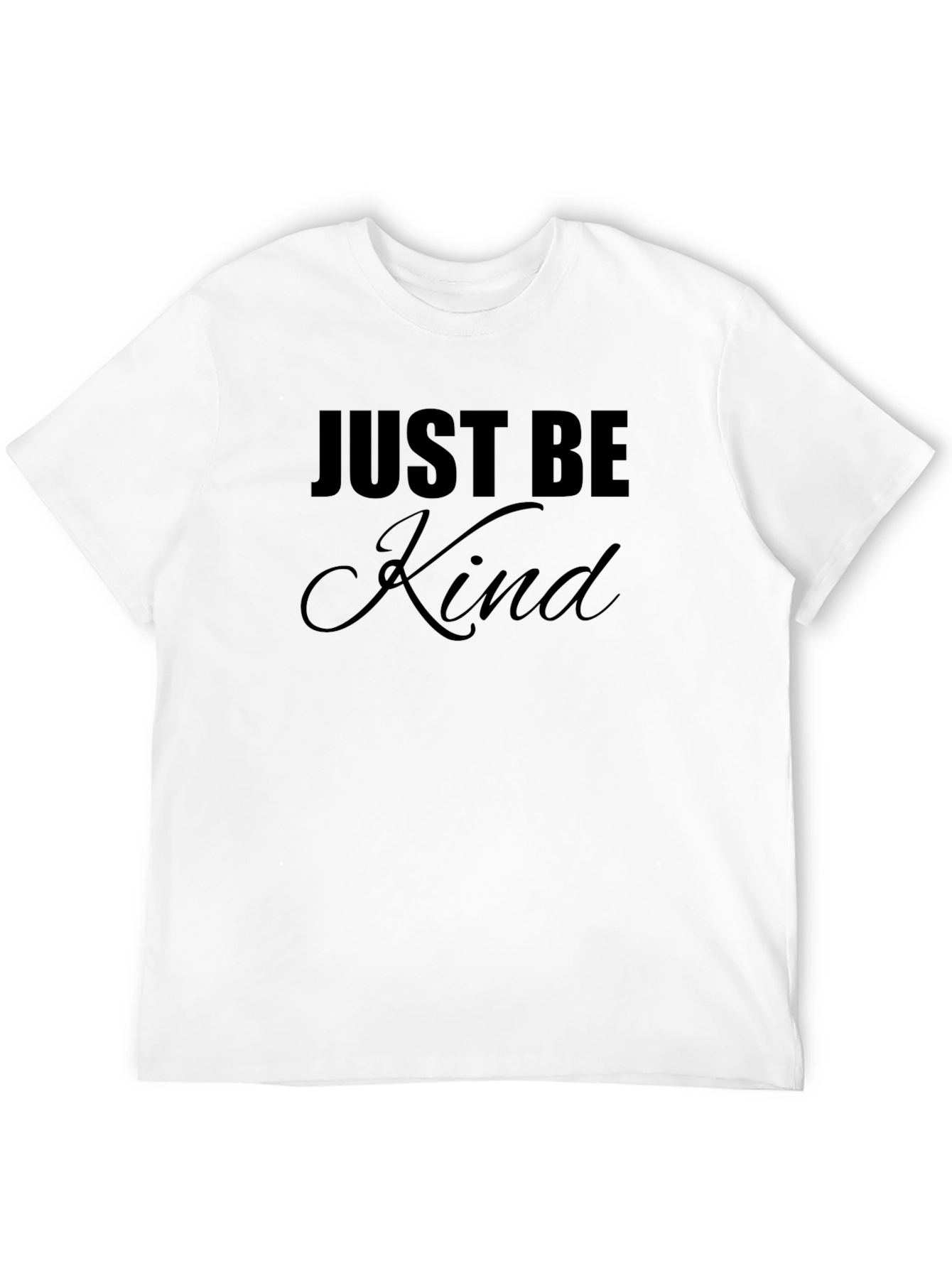 Camiseta Negra Just Be Kind