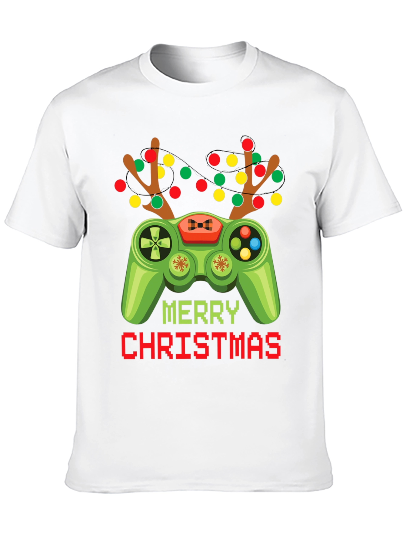 Camiseta Navideña Gamer - Feliz Navidad