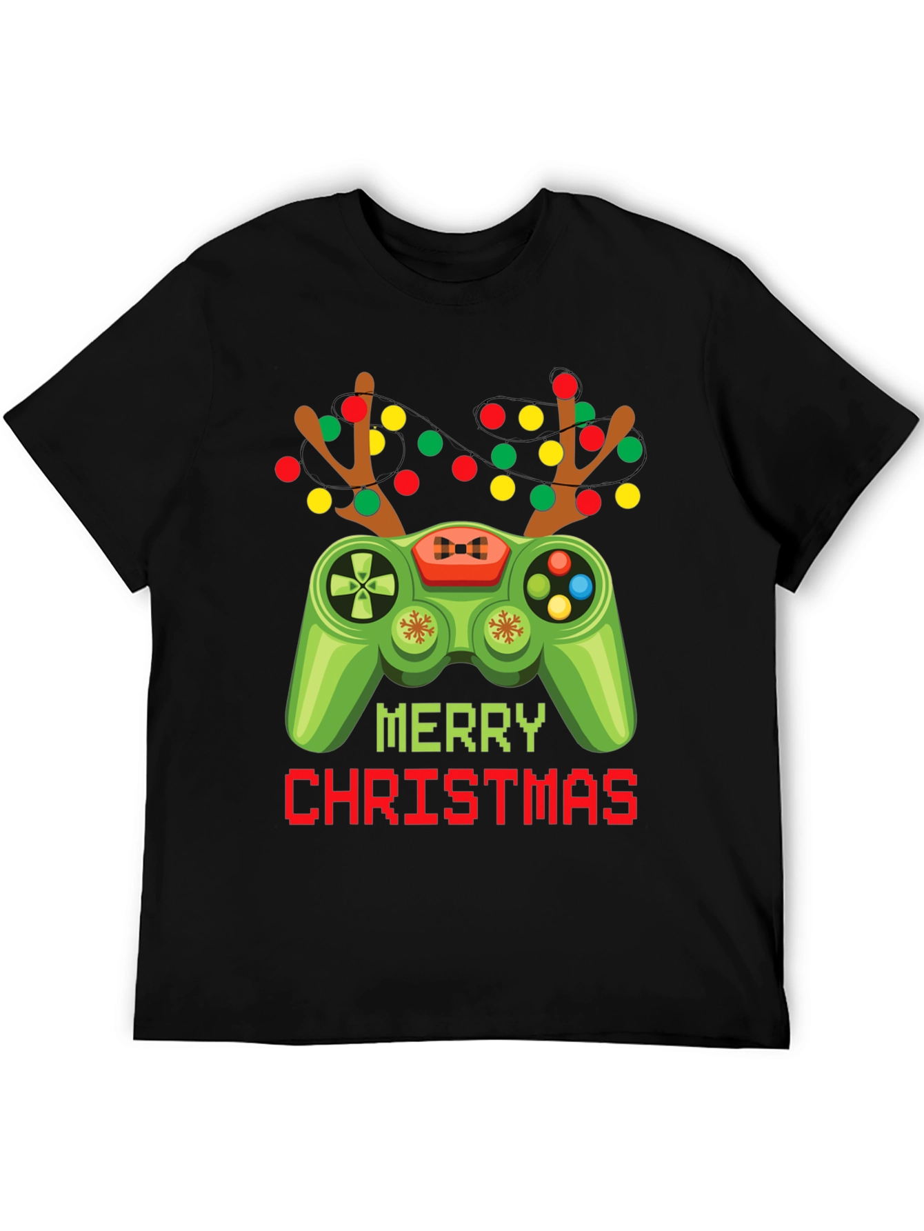 Camiseta Navideña Gamer - Feliz Navidad