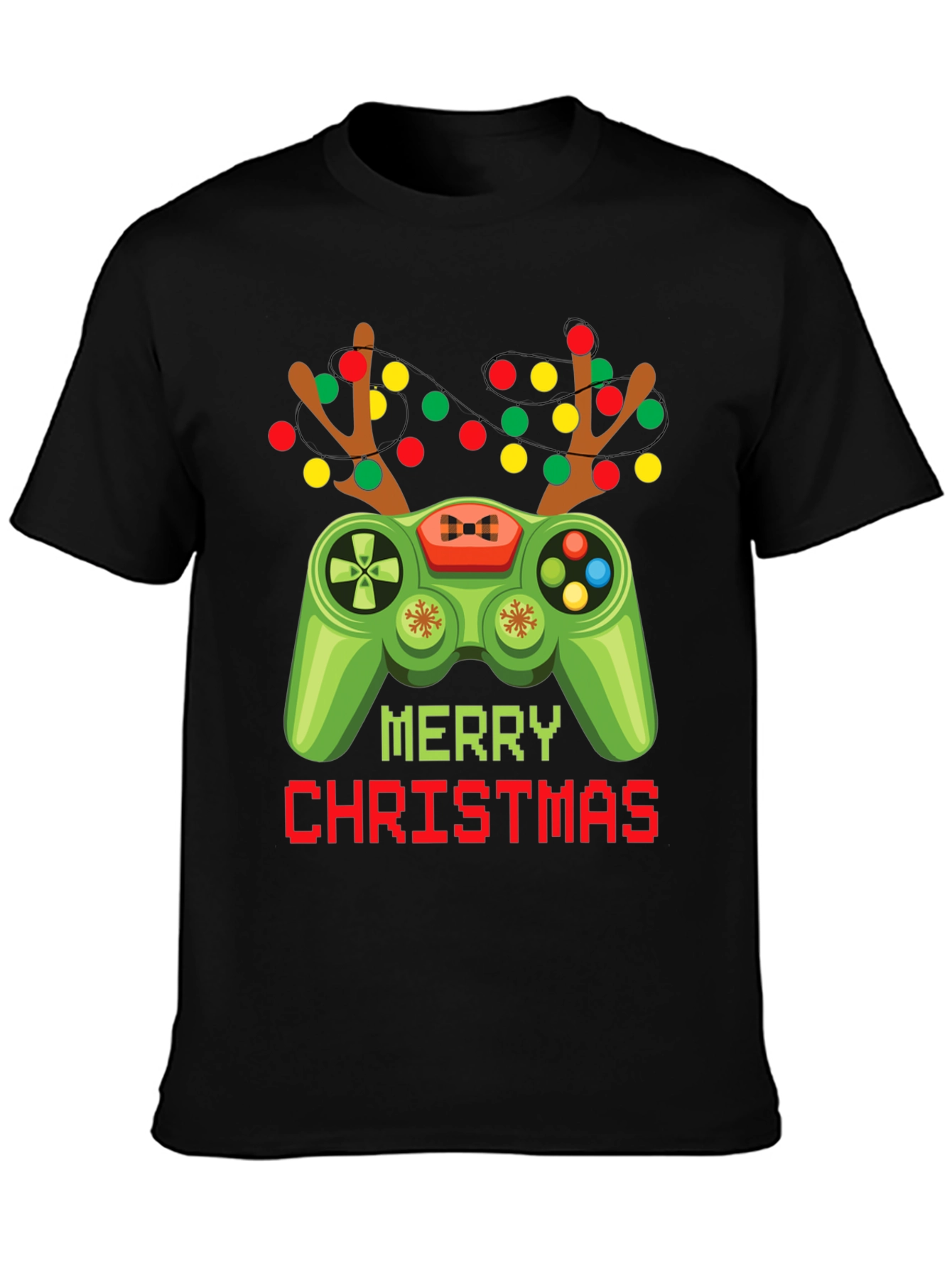 Camiseta Navideña Gamer - Feliz Navidad