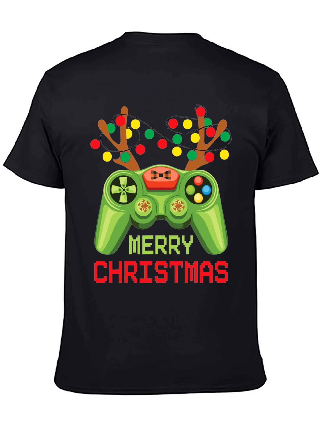 Camiseta Navideña Gamer - Feliz Navidad