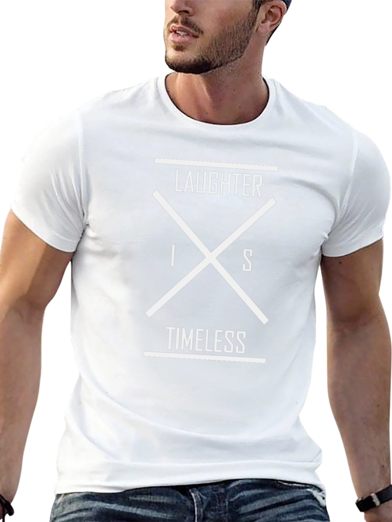 Camiseta Negra La Risa es Eterna