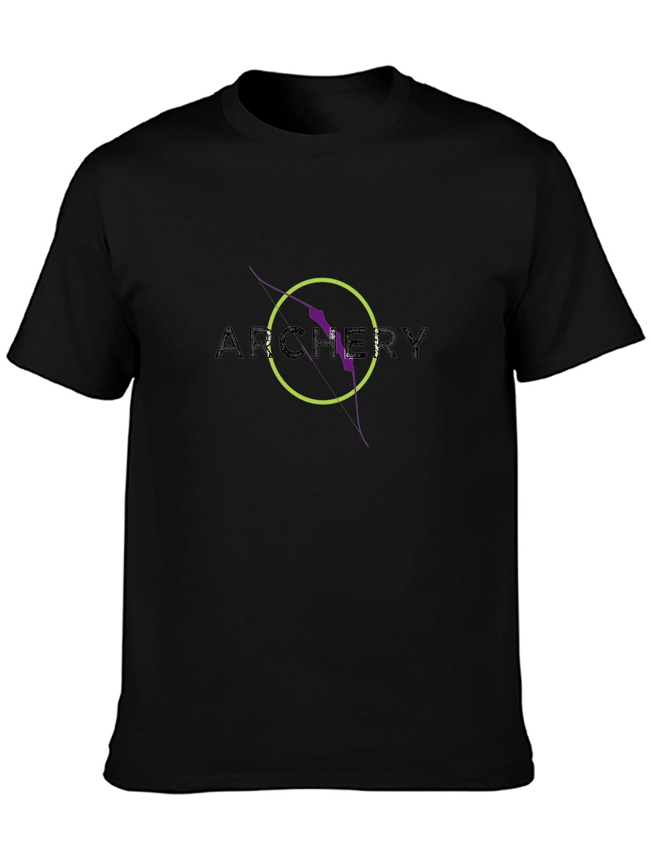 Camiseta Negra Archery - Diseño Único
