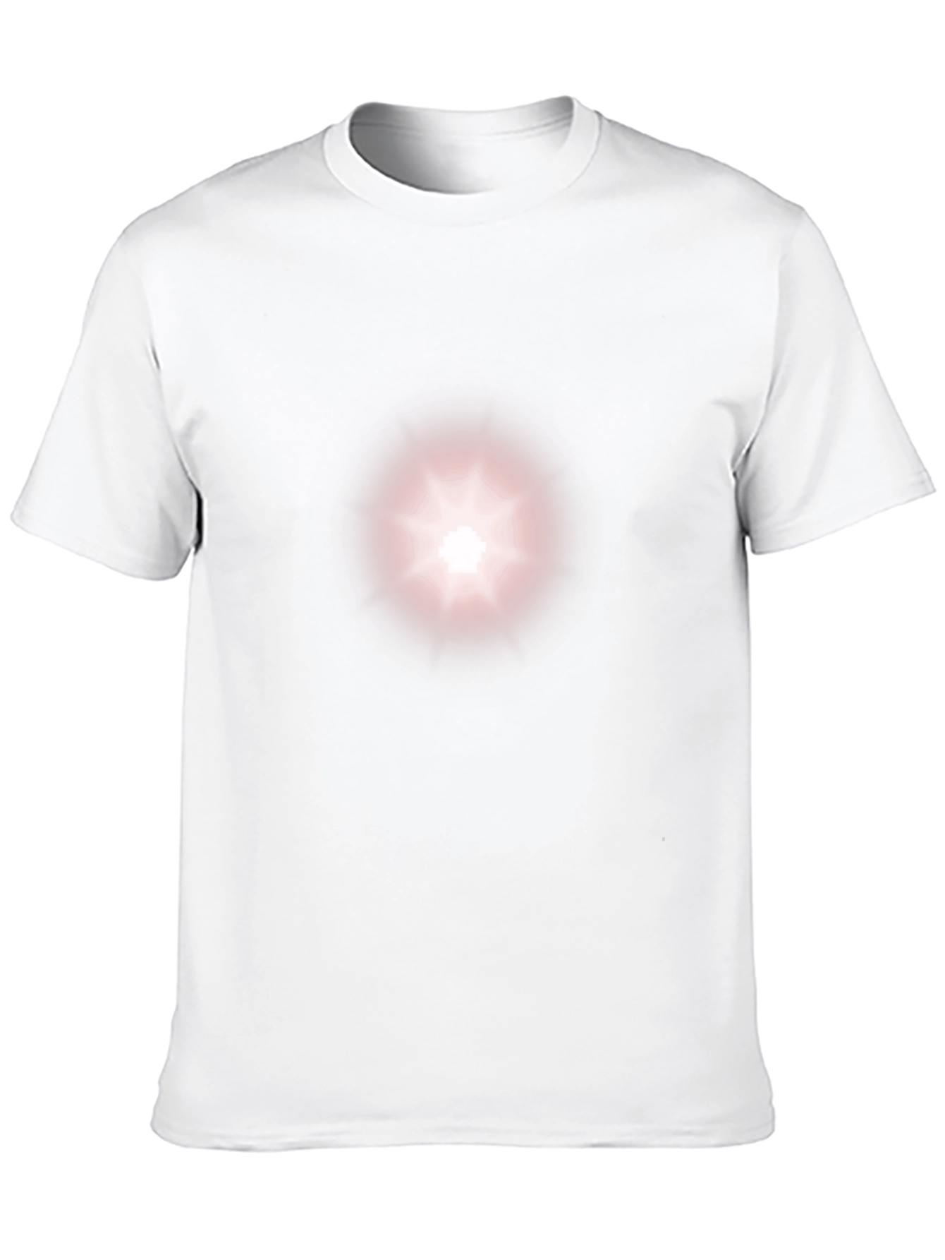 Camiseta Negra con Diseño de Estrella Brillante