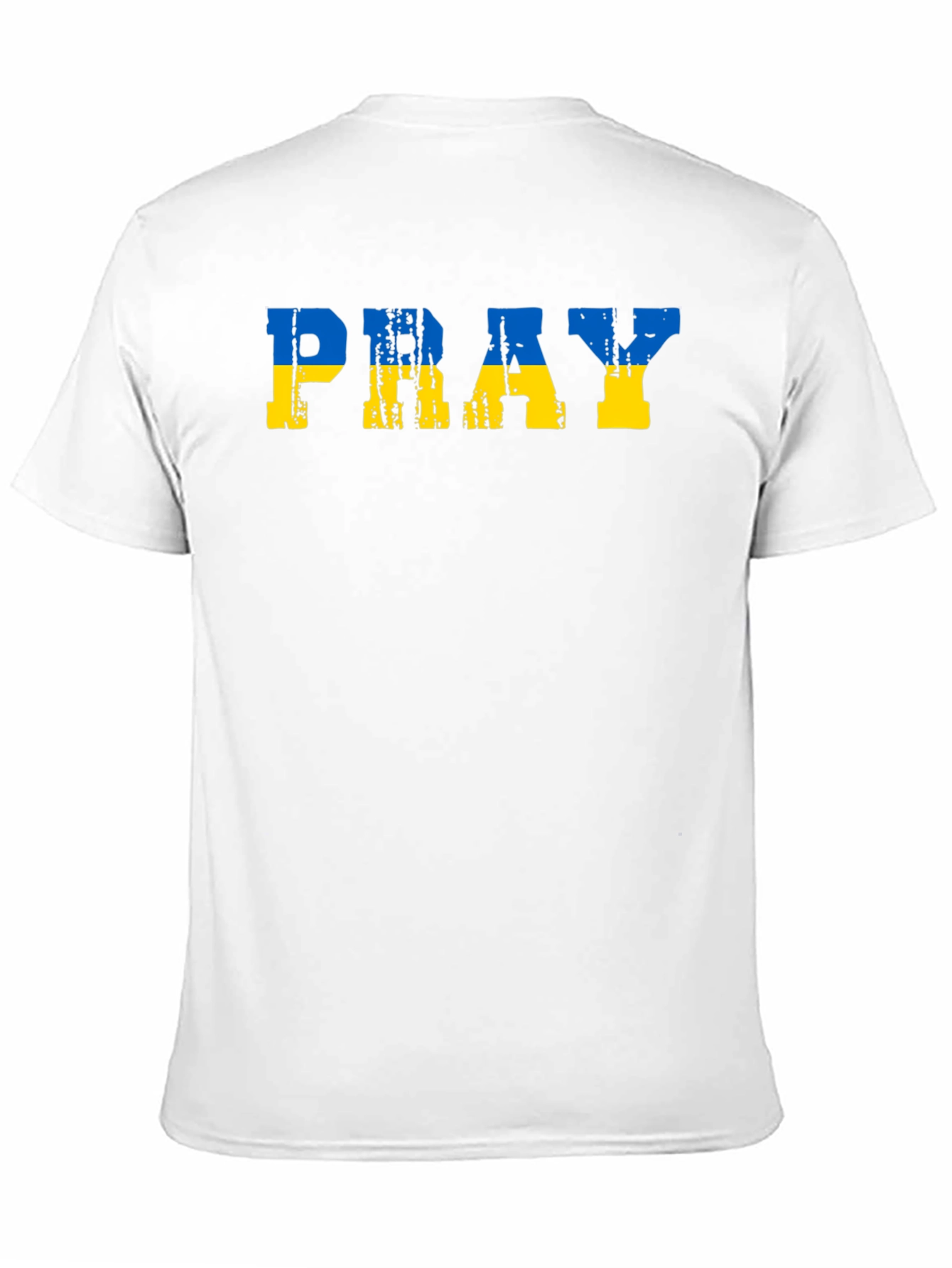 Camiseta Negra Pray for Ukraine