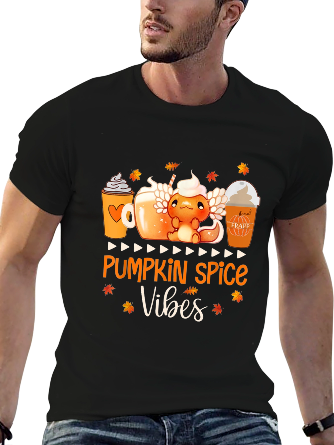 Camiseta Pumpkin Spice Vibes Otoño