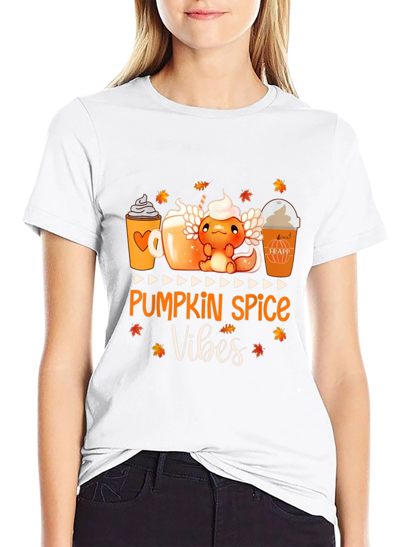 Camiseta Pumpkin Spice Vibes Otoño