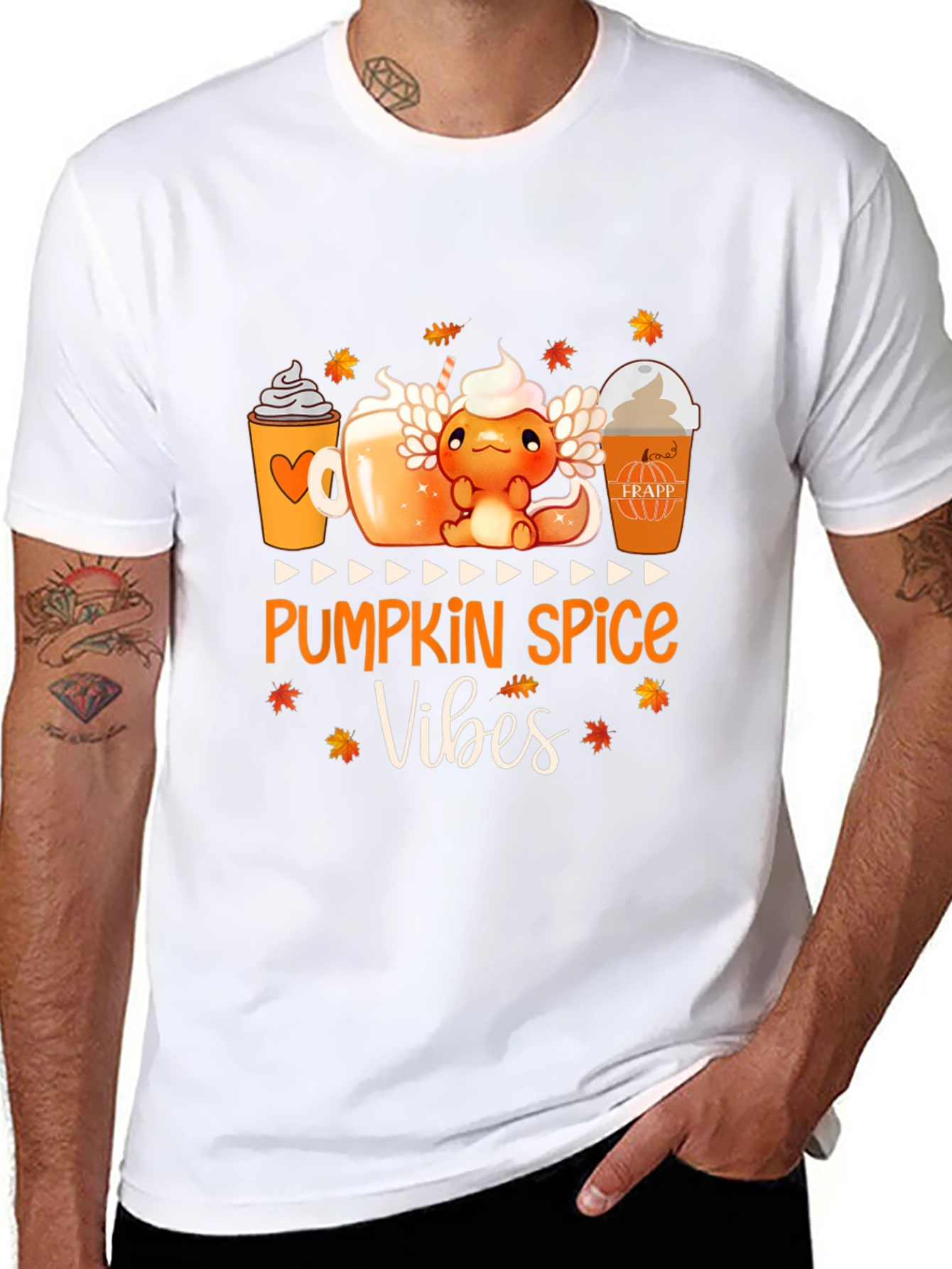 Camiseta Pumpkin Spice Vibes Otoño