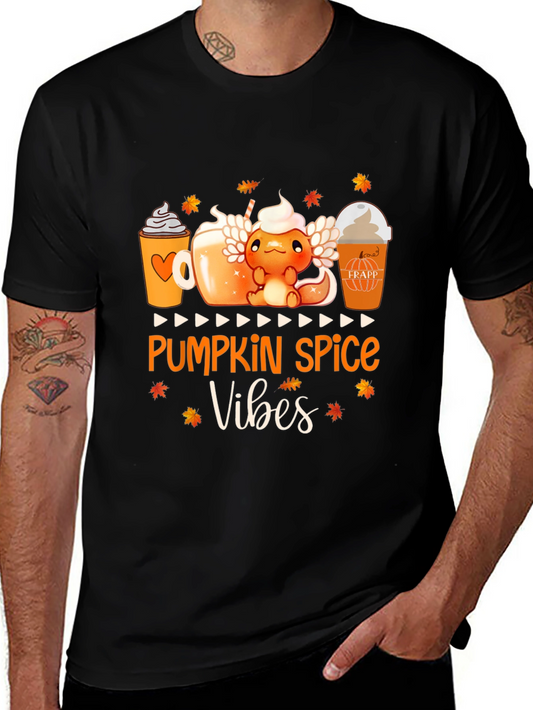 Camiseta Pumpkin Spice Vibes Otoño