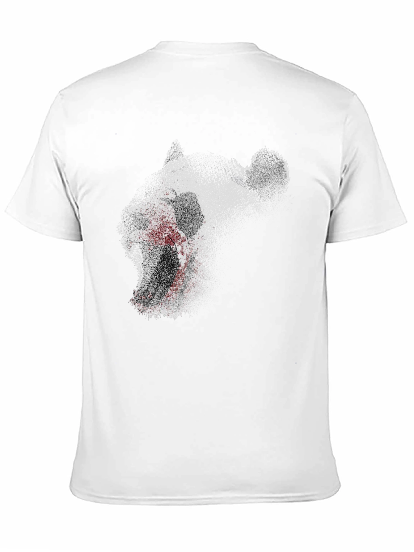 Camiseta Negra con Diseño de Oso