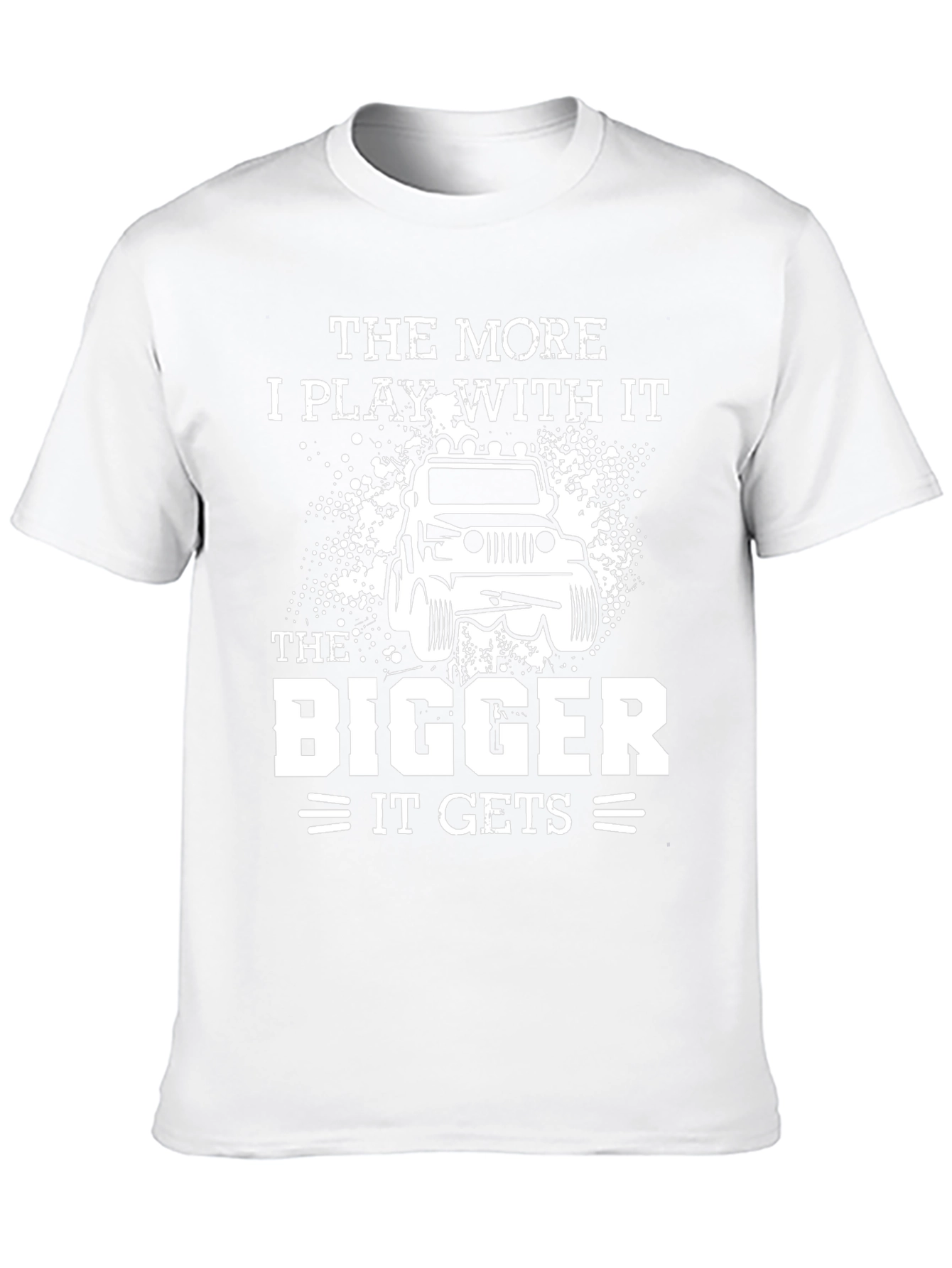 Camiseta Negra: Cuanto más juego más grande se hace
