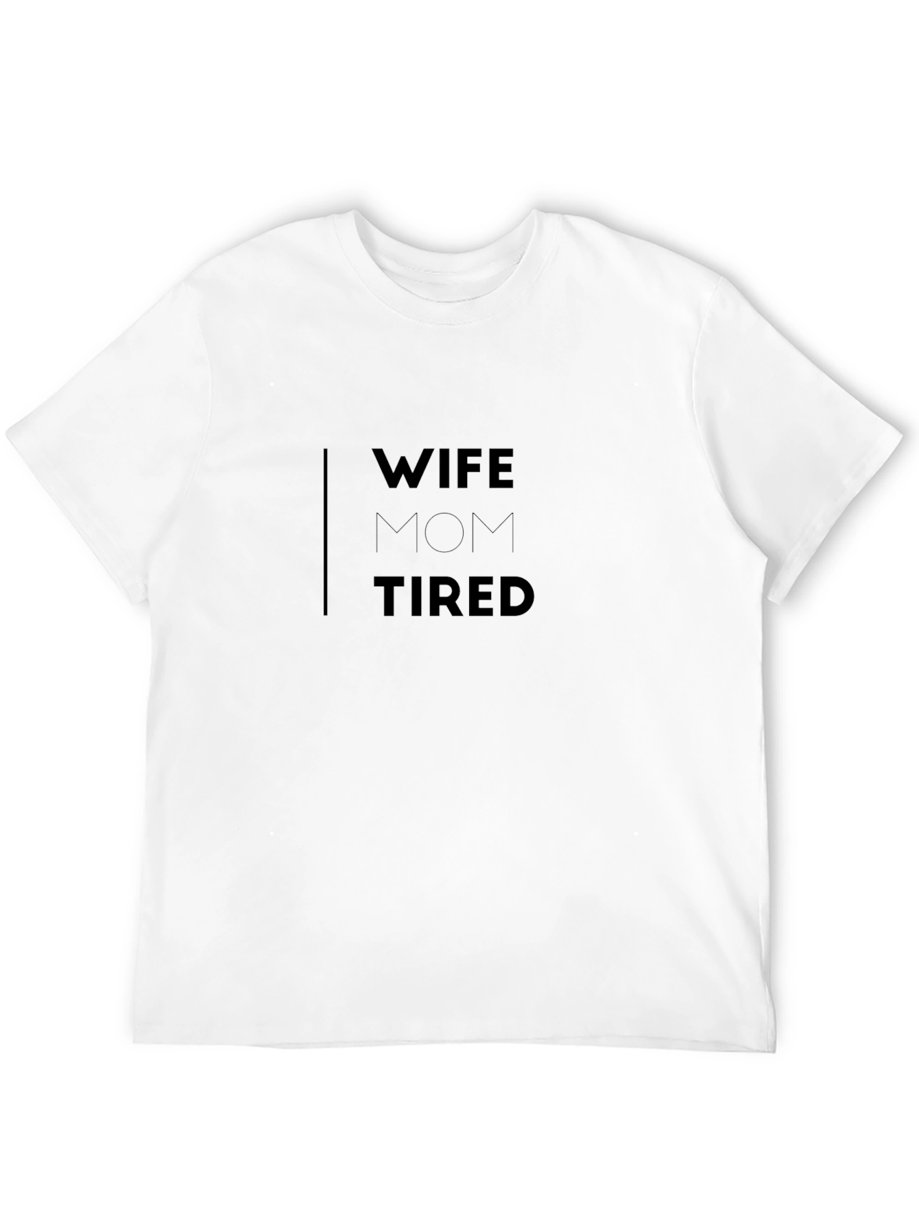 Camiseta Negra Mujer: Esposa Mamá Cansada