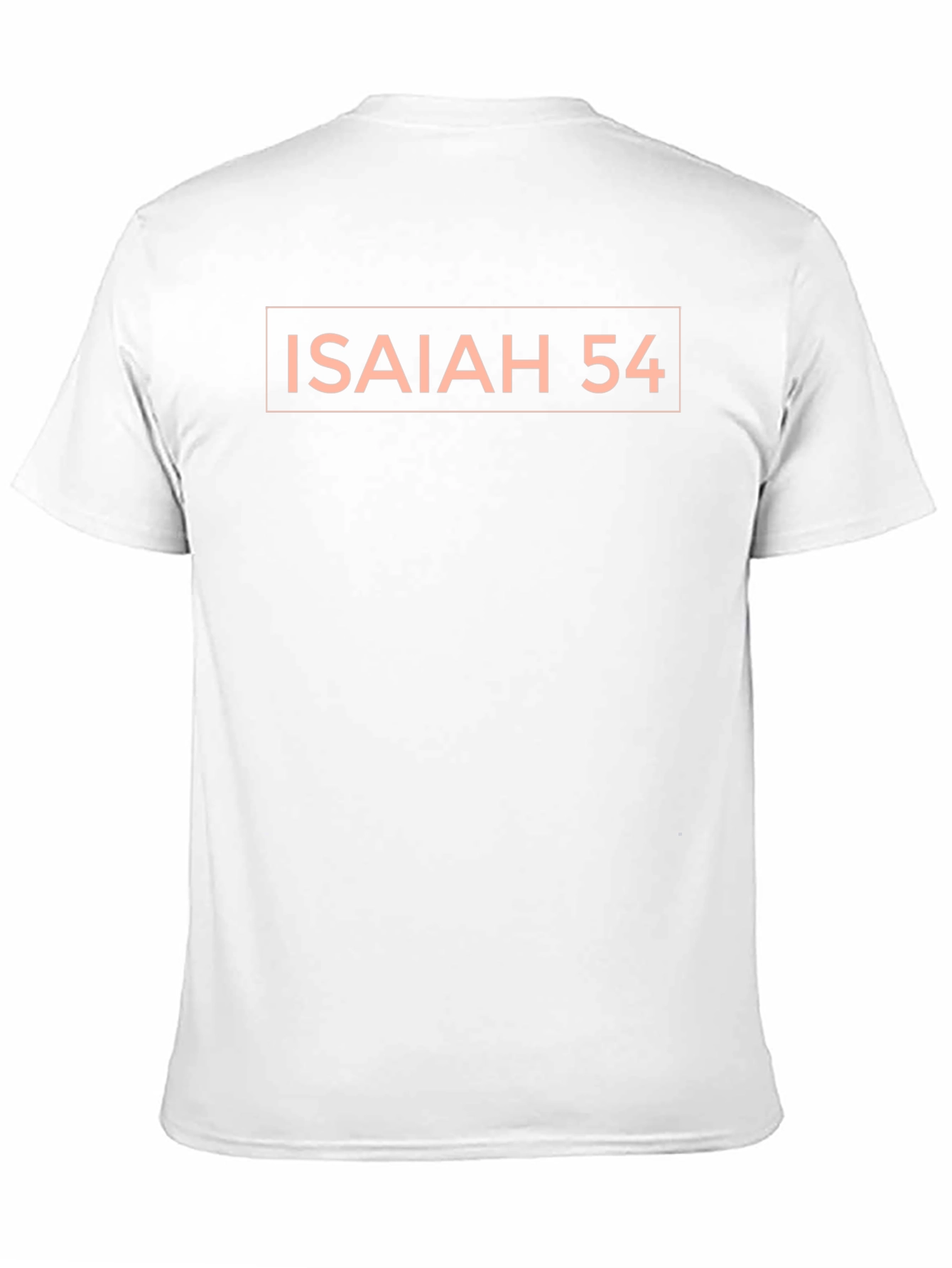 Camiseta Negra Isaiah 54: Estilo y Fe