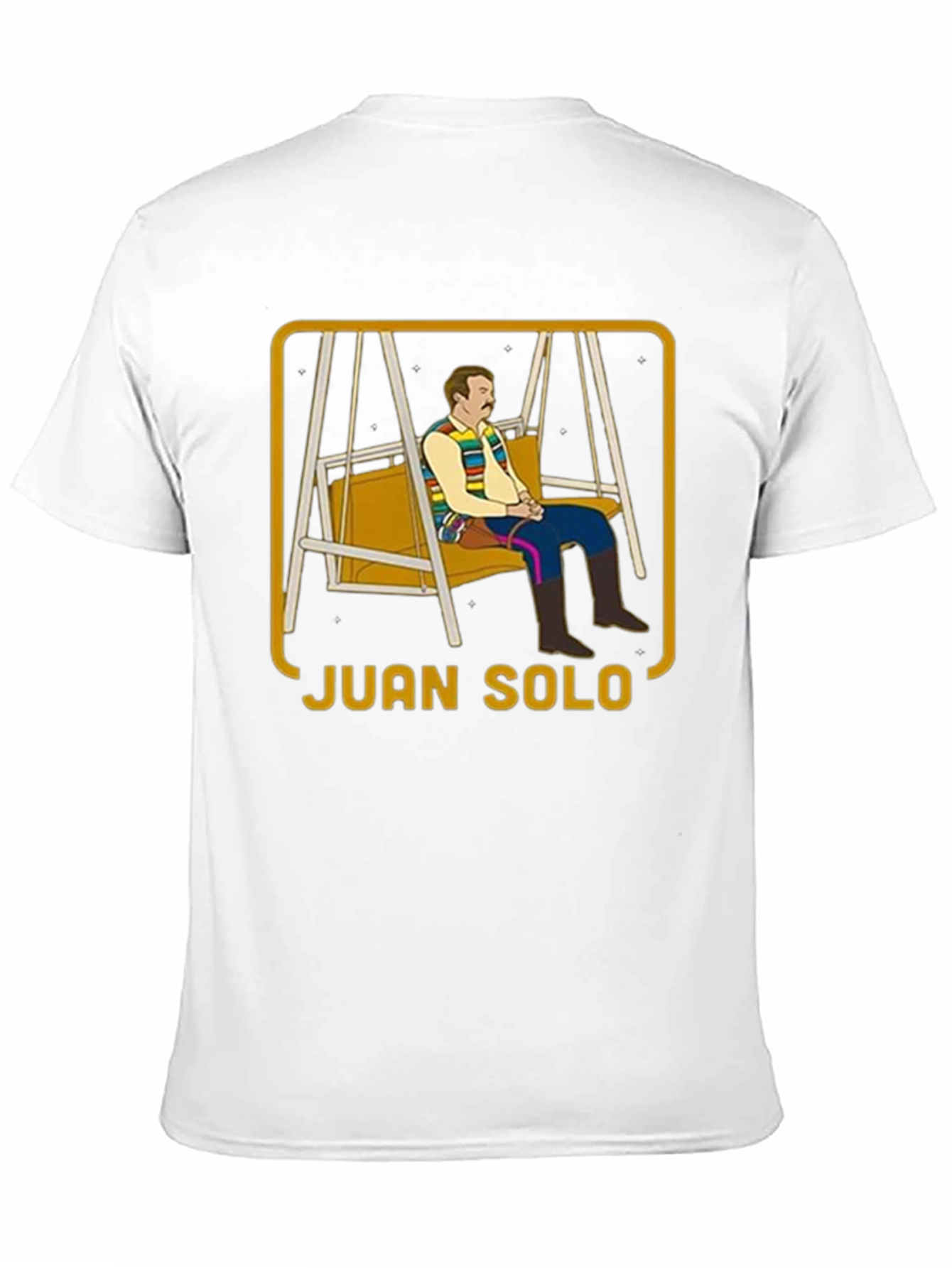 Camiseta Negra Juan Solo con Diseño Único