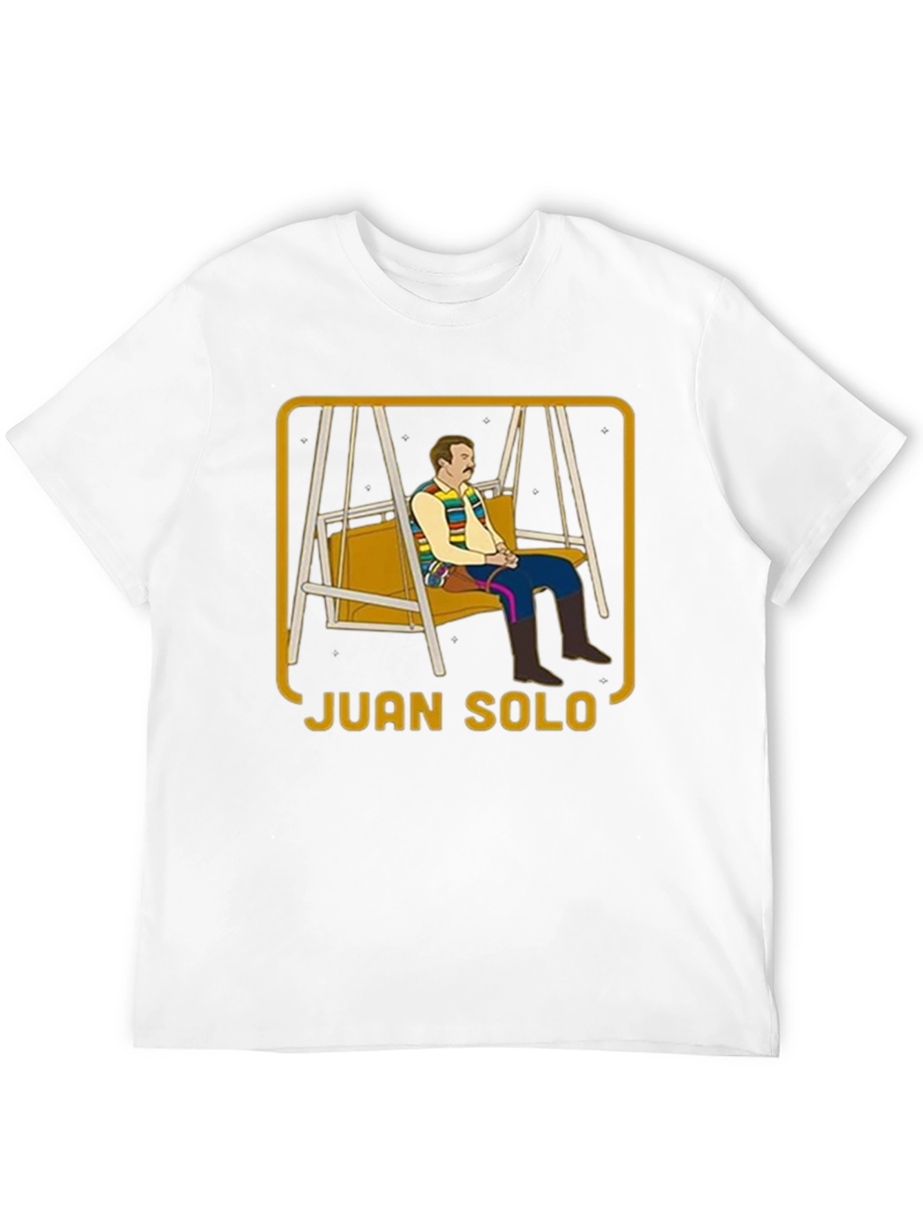 Camiseta Negra Juan Solo con Diseño Único