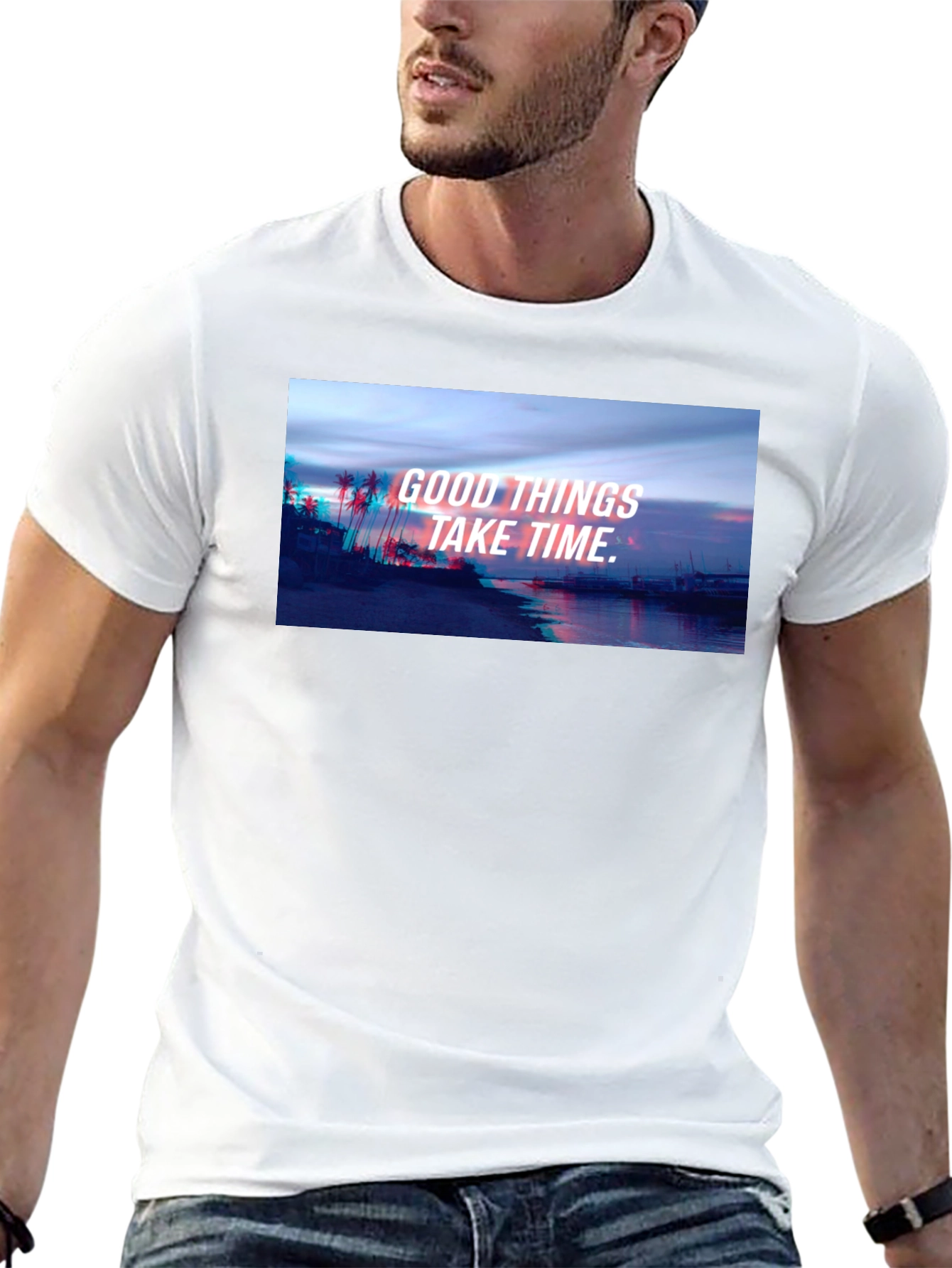 Camiseta Negra Unisex con Diseño Inspirador
