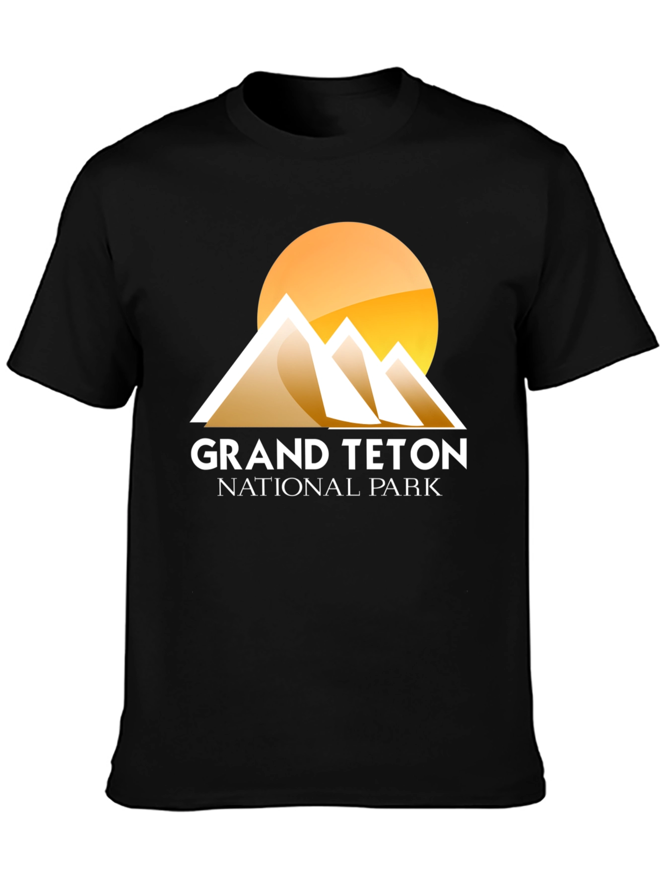 Camiseta Negra Grand Teton National Park