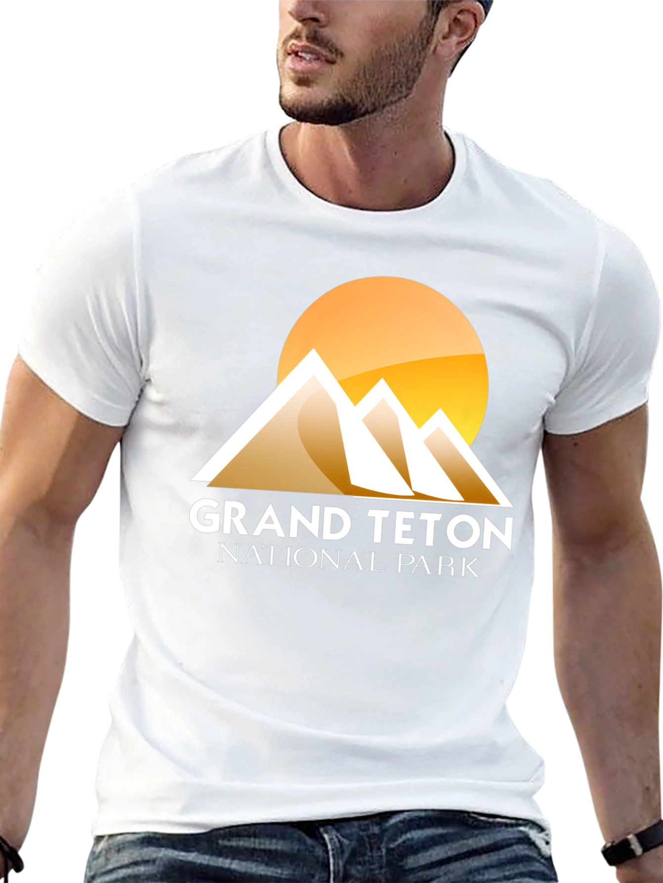 Camiseta Negra Grand Teton National Park