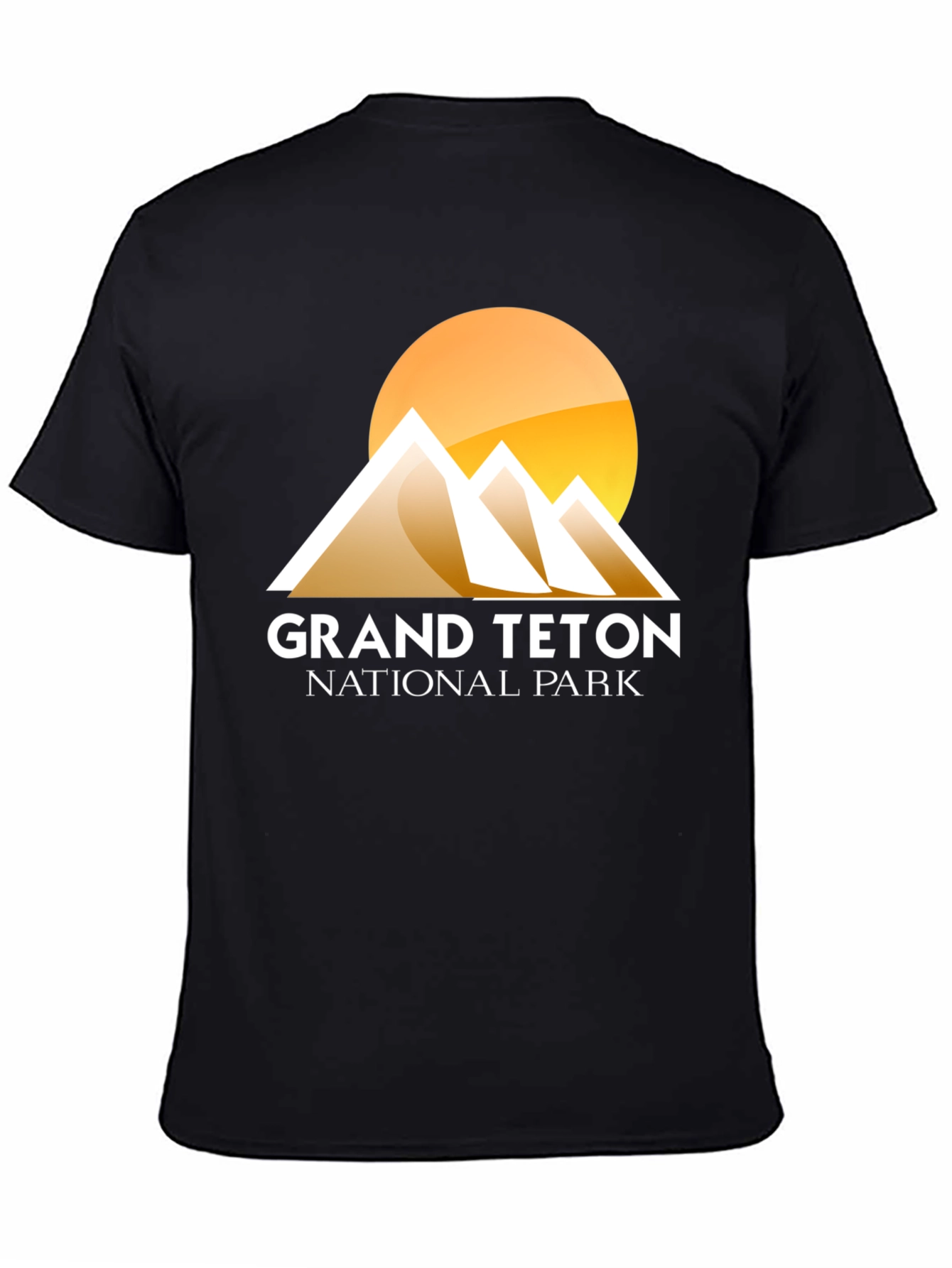 Camiseta Negra Grand Teton National Park