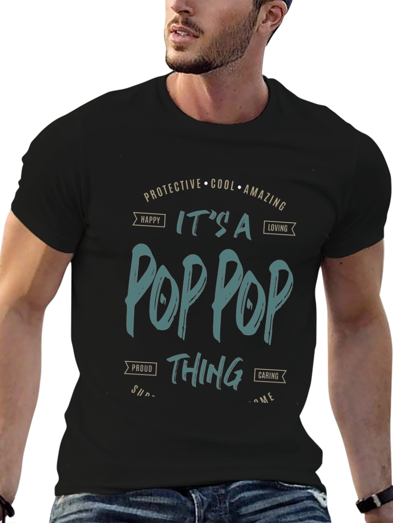 Camiseta Pop Pop: Protectora Cool y Asombrosa