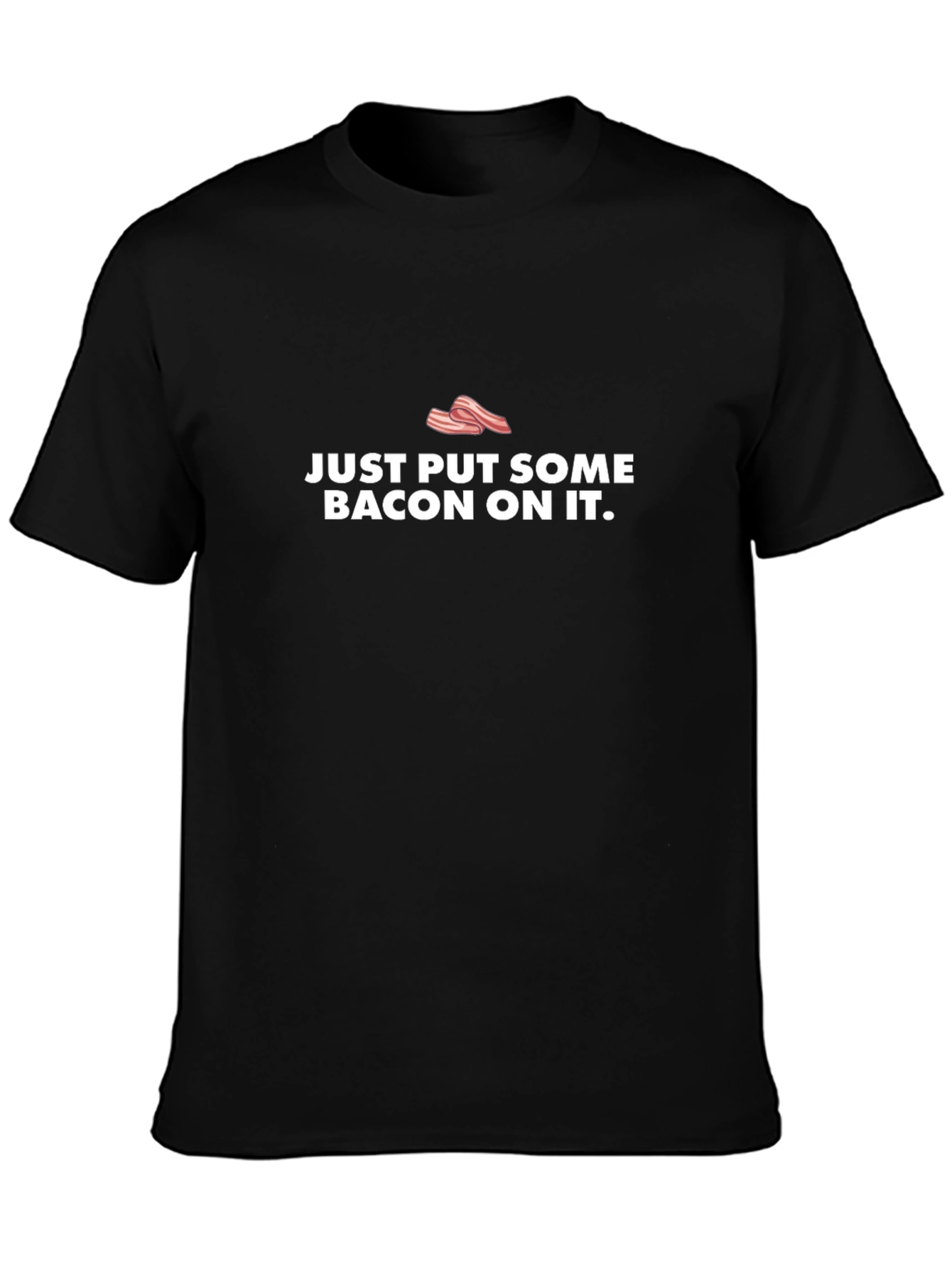 Camiseta Negra: Ponle Tocino