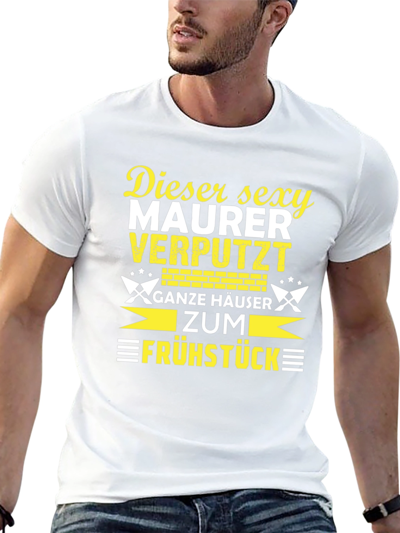 Camiseta Negra Divertida Dieser Sexy Maurer