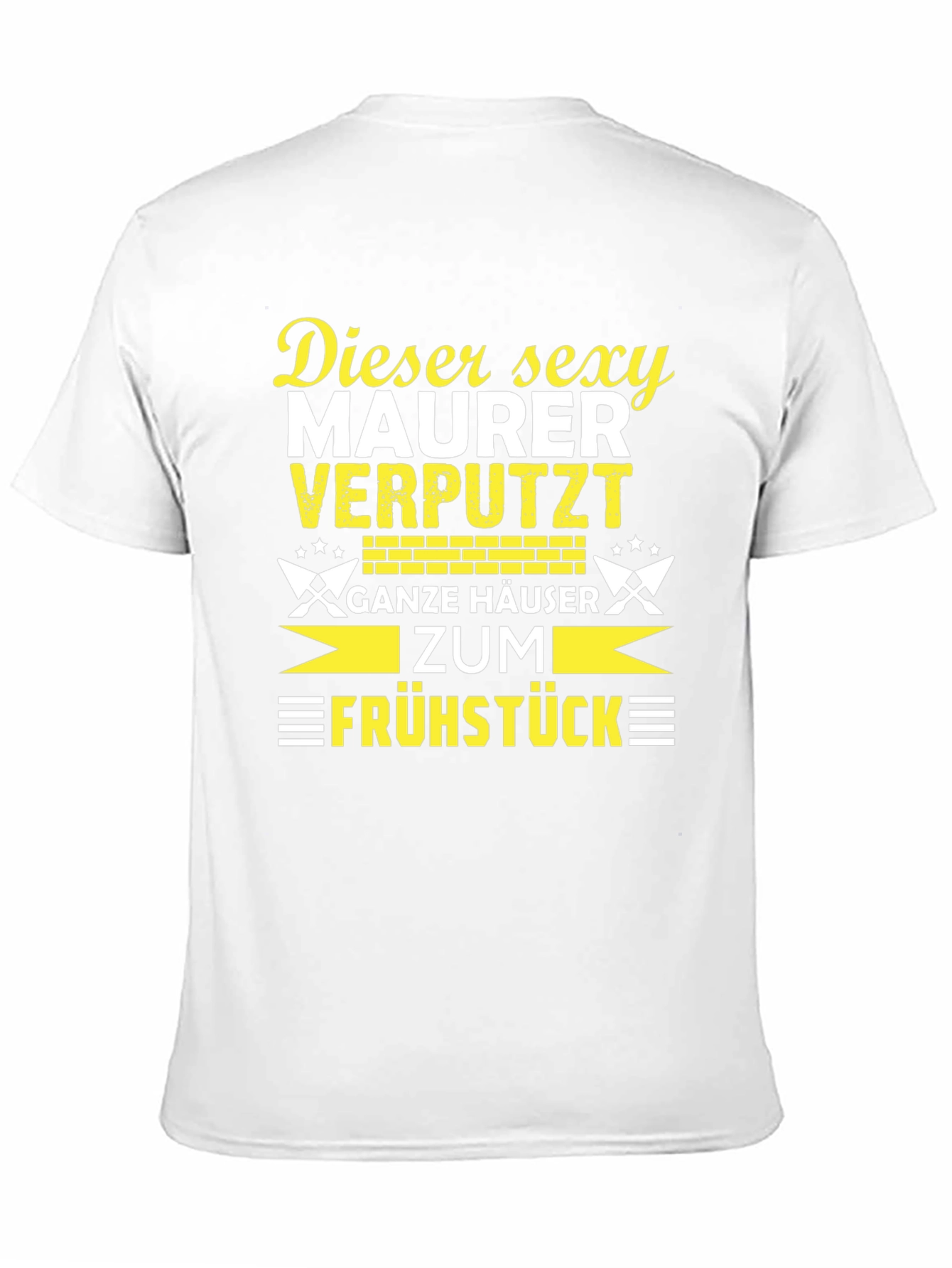 Camiseta Negra Divertida Dieser Sexy Maurer