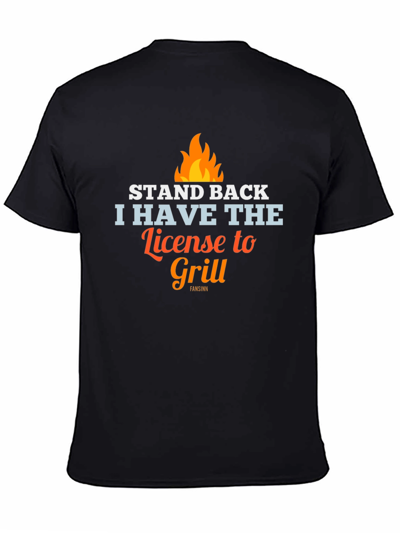 Camiseta Negra: License to Grill