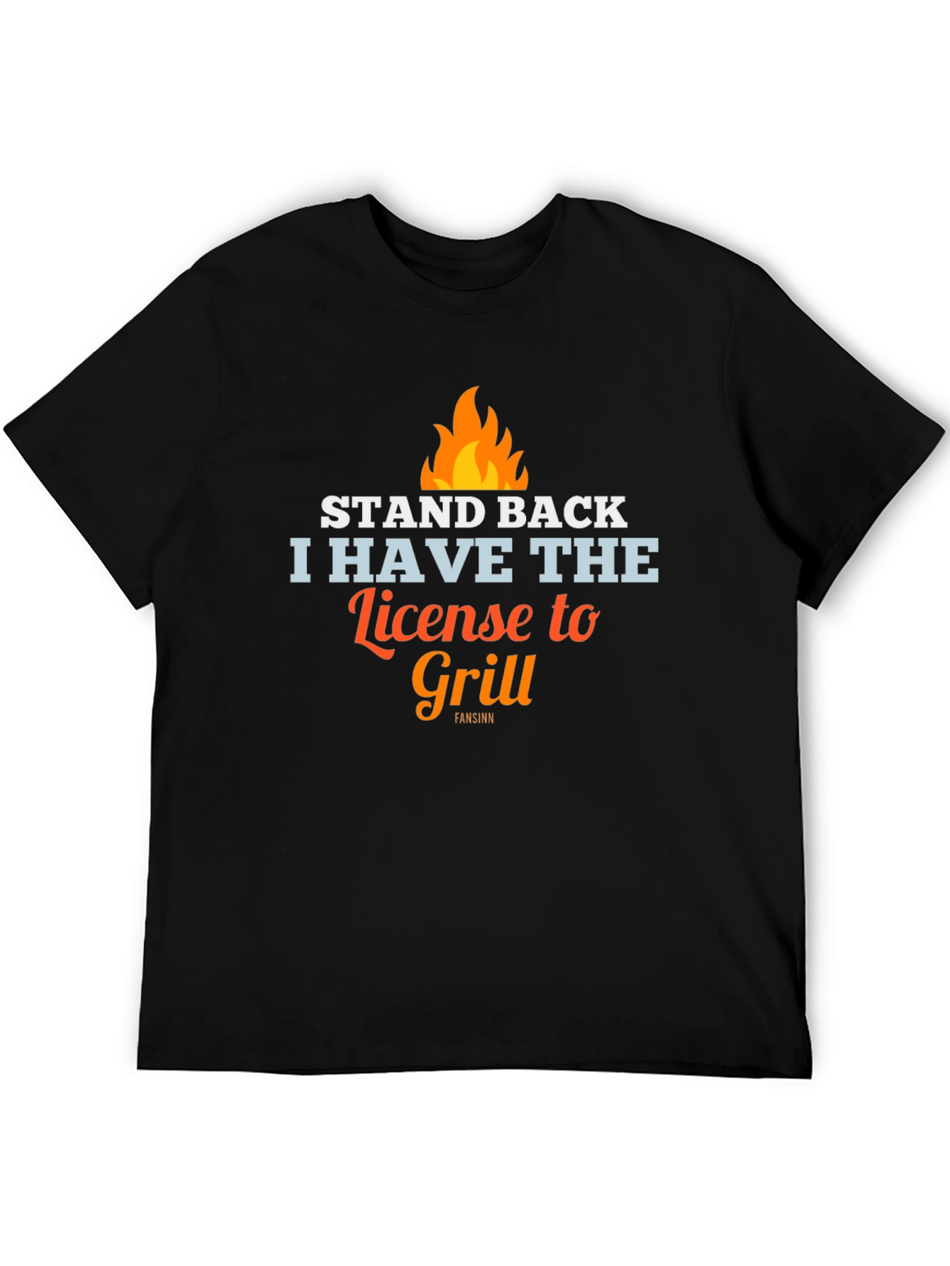 Camiseta Negra: License to Grill
