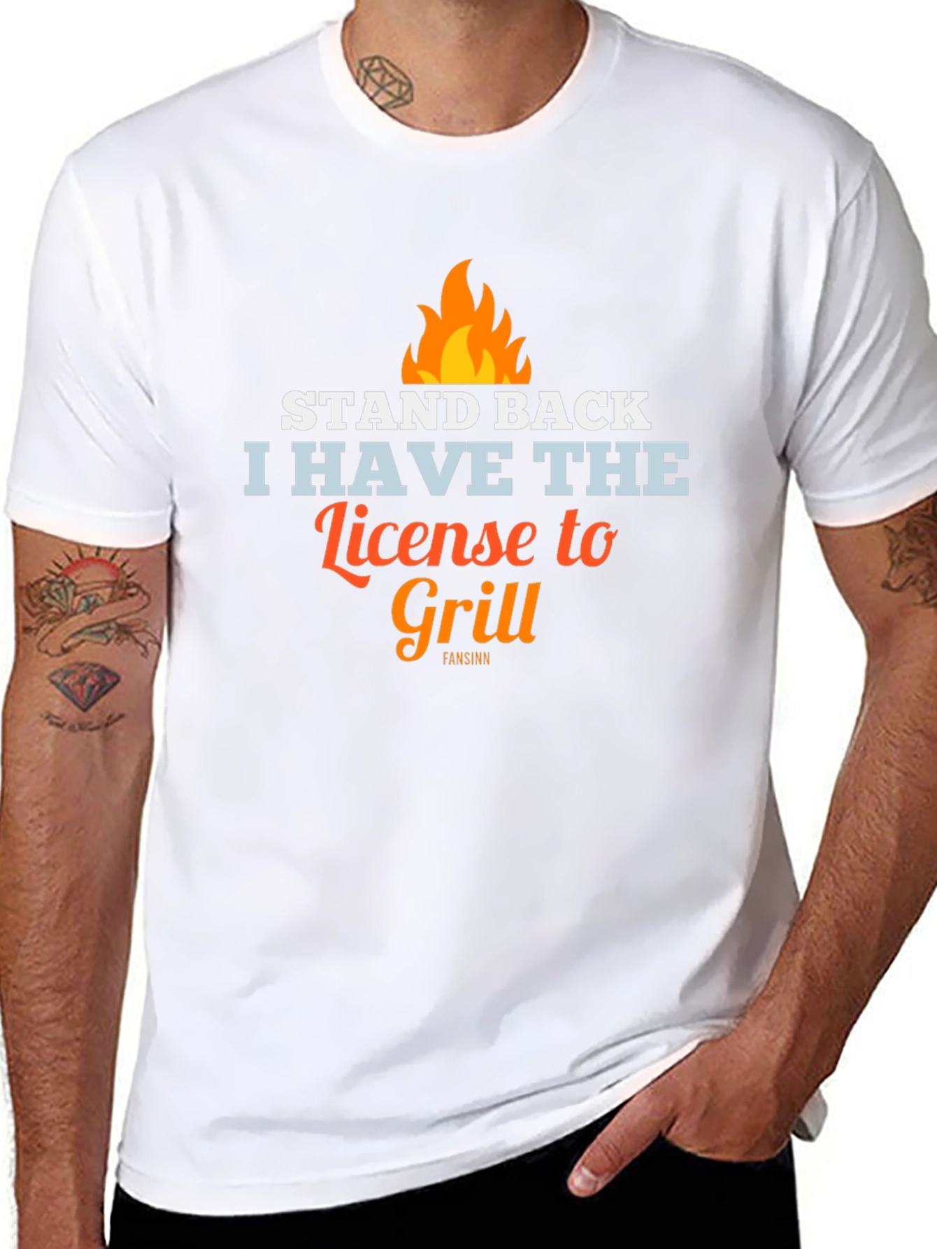 Camiseta Negra: License to Grill