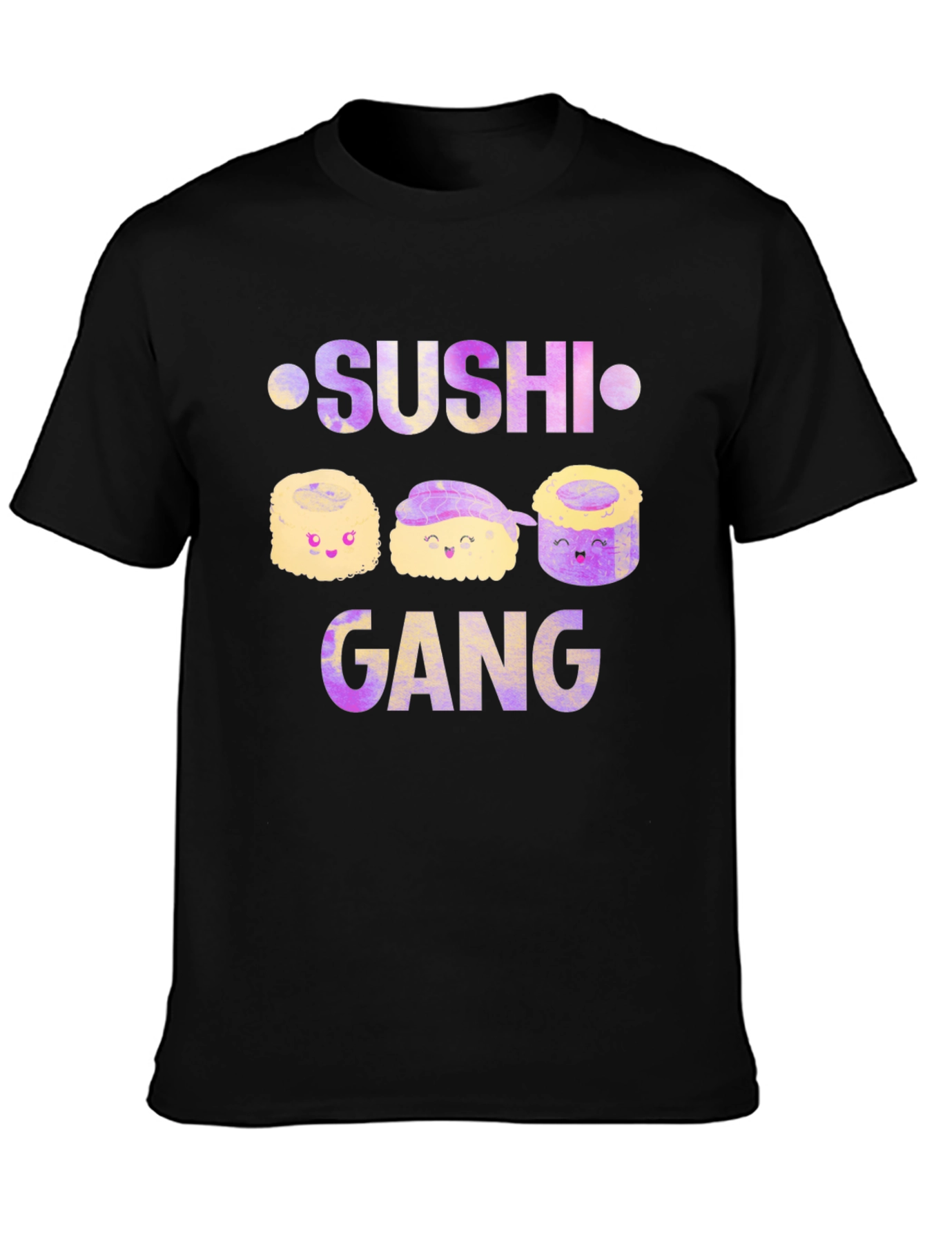 Camiseta Negra Sushi Gang