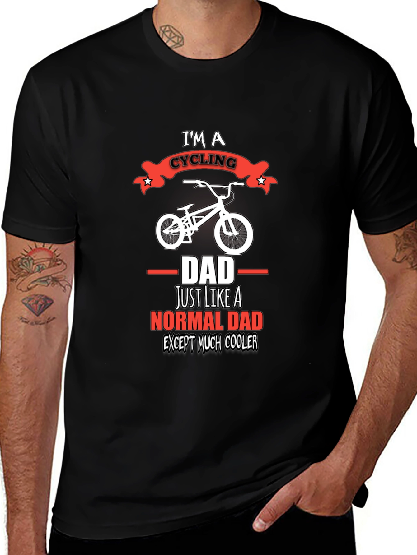 Camiseta Ciclismo Papá Cool - Diseño Único