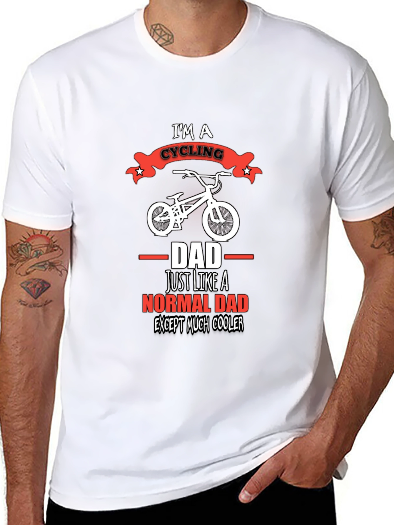 Camiseta Ciclismo Papá Cool - Diseño Único