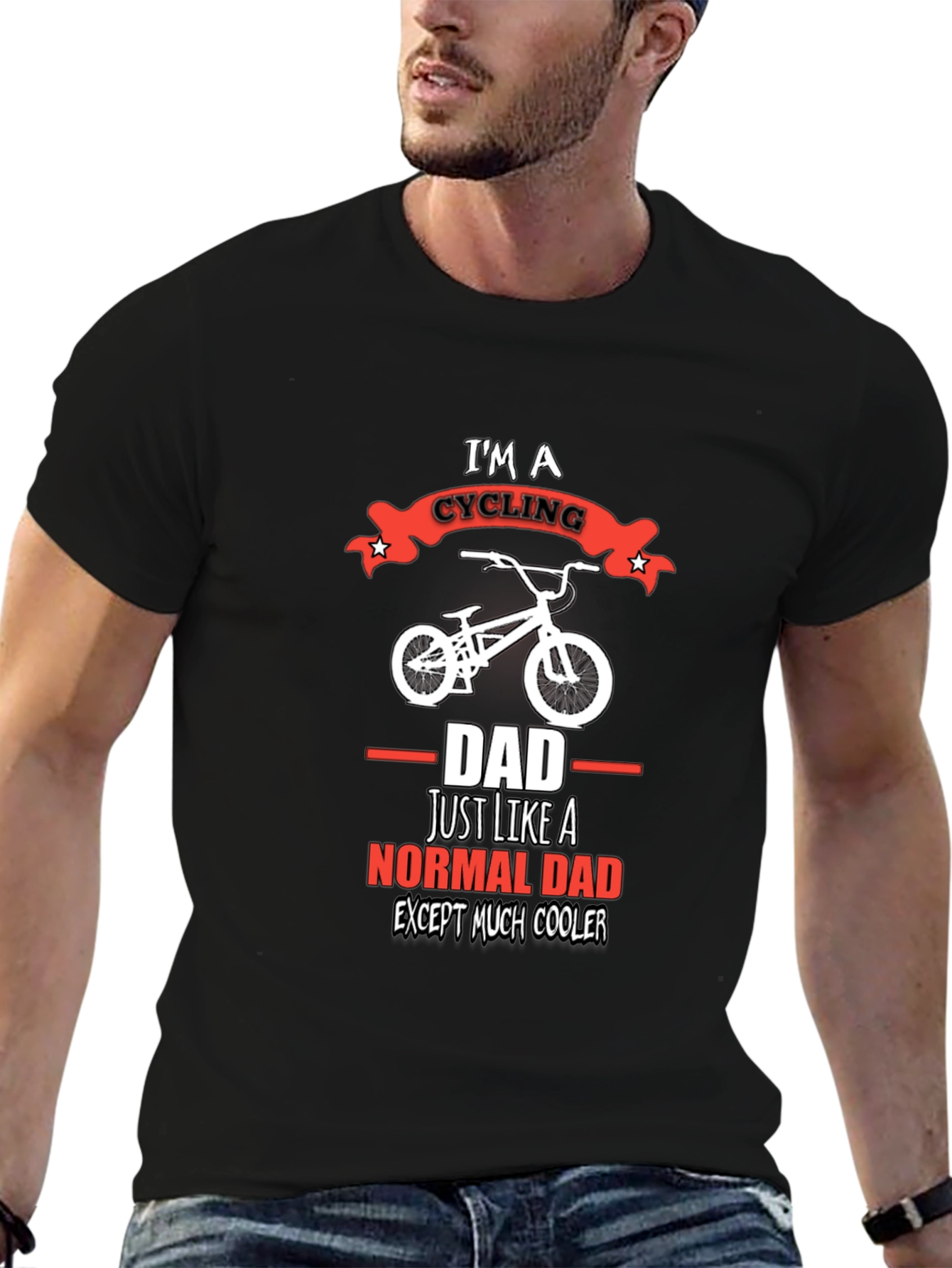 Camiseta Ciclismo Papá Cool - Diseño Único