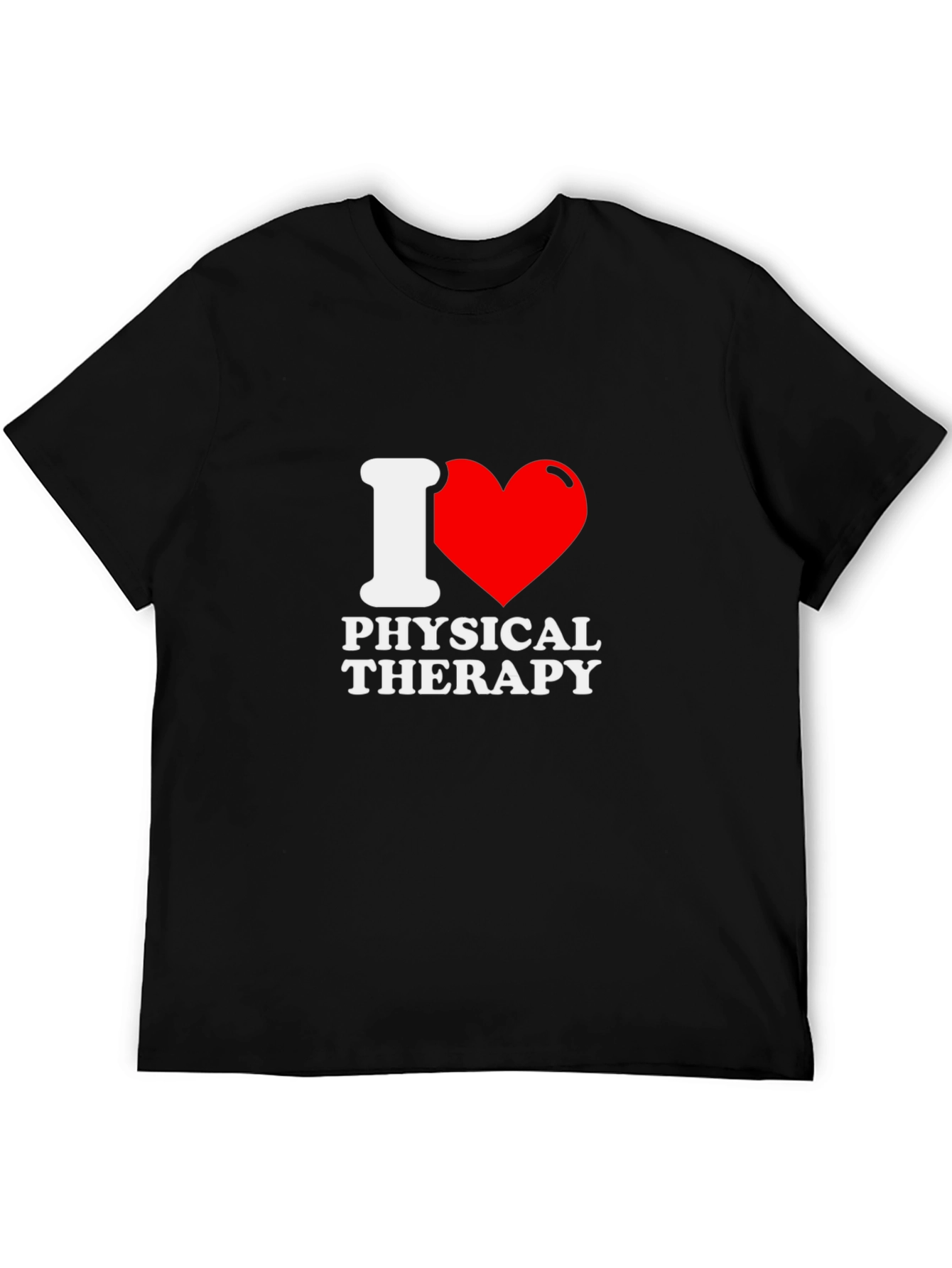 Camiseta Negra Amo la Fisioterapia
