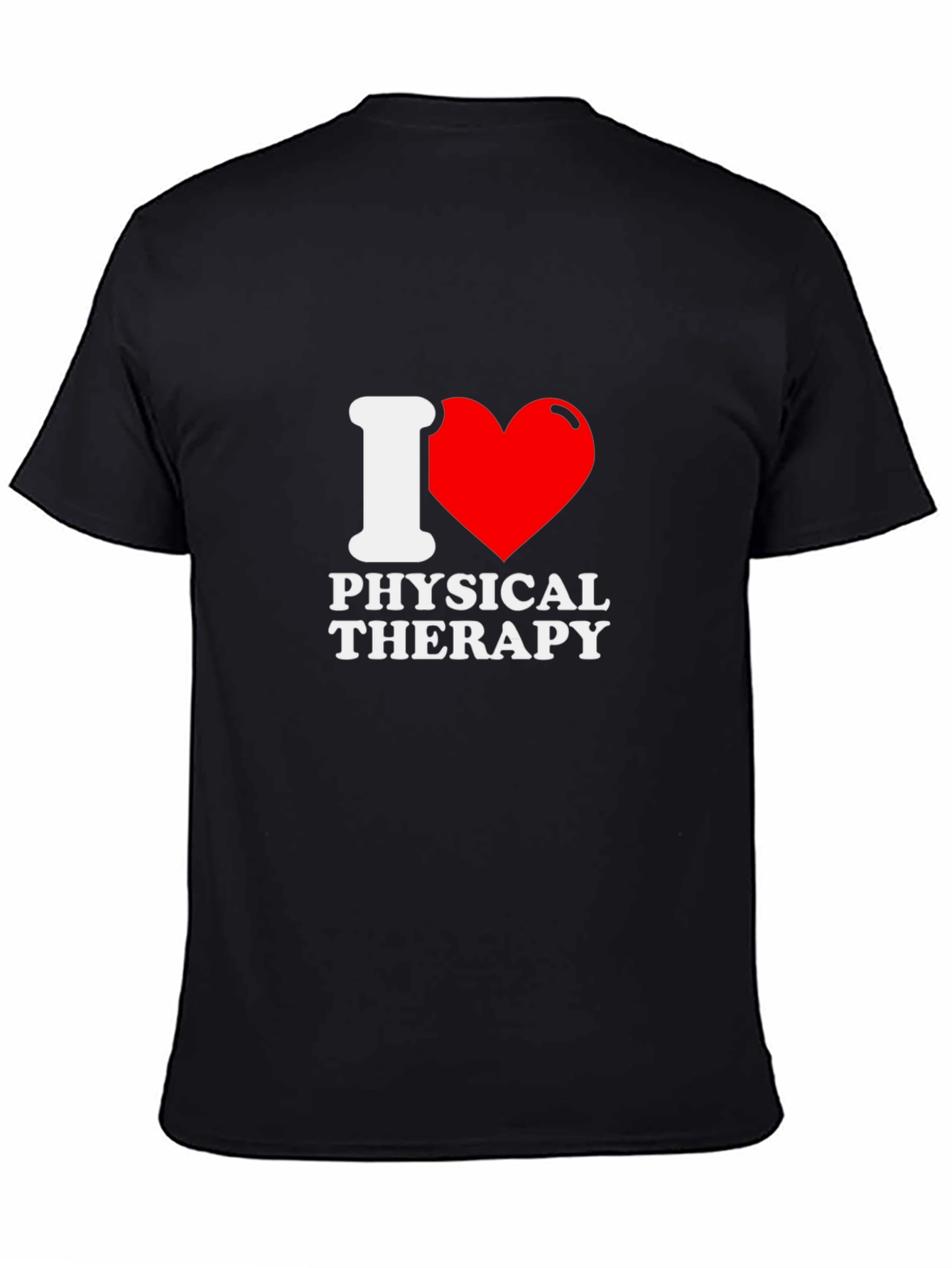 Camiseta Negra Amo la Fisioterapia