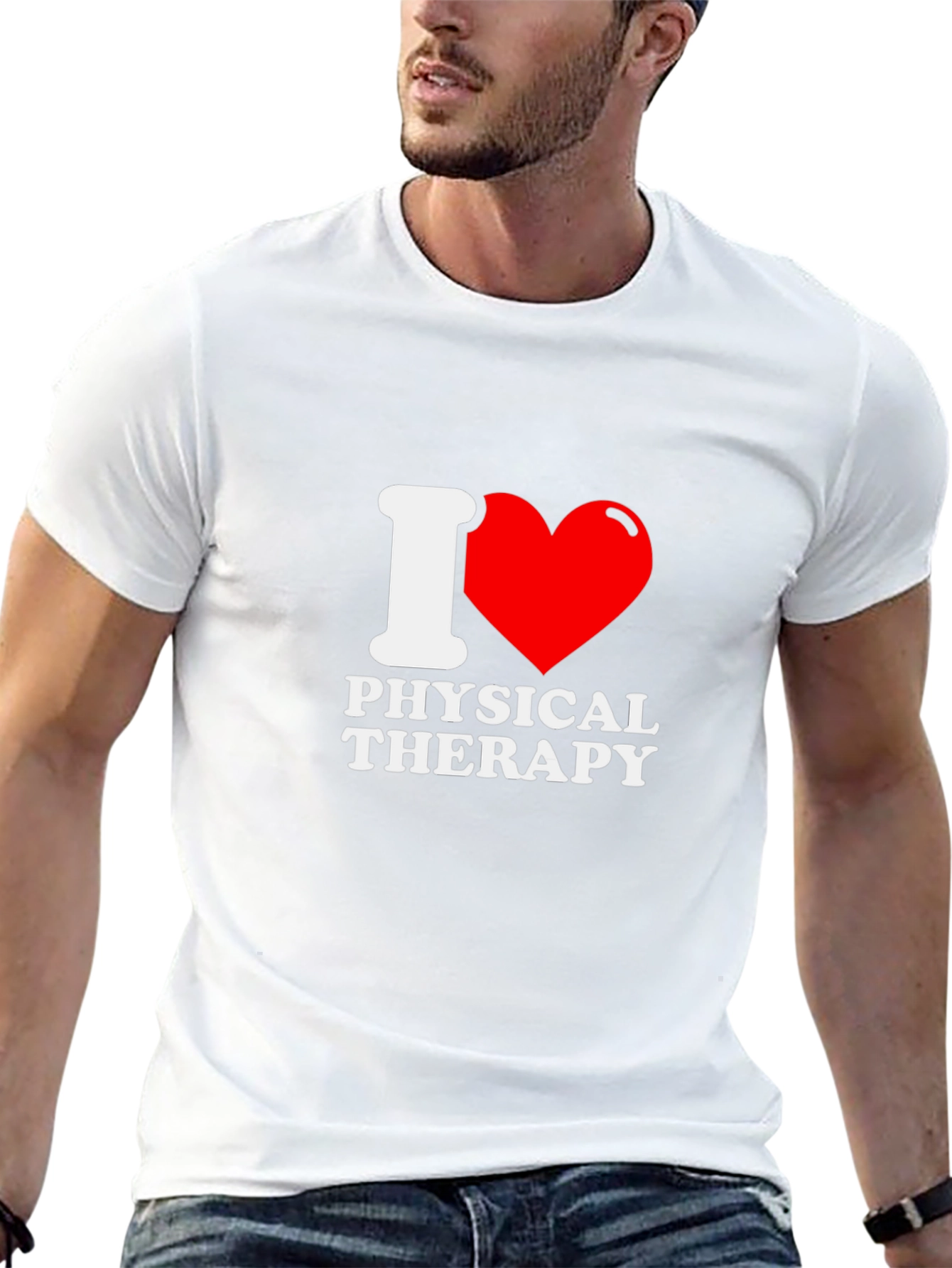 Camiseta Negra Amo la Fisioterapia