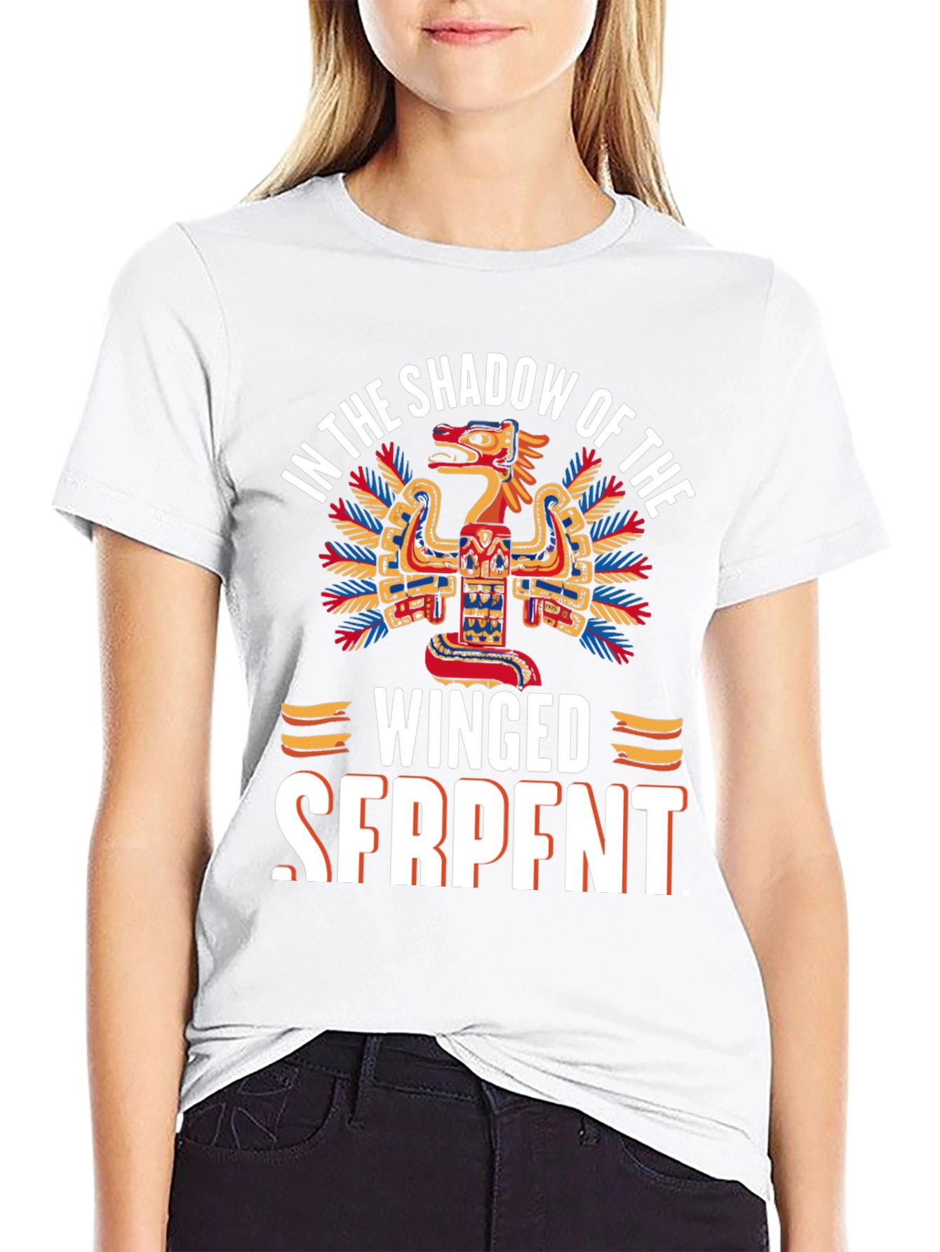 Camiseta Hombre: La Sombra de la Serpiente Alada
